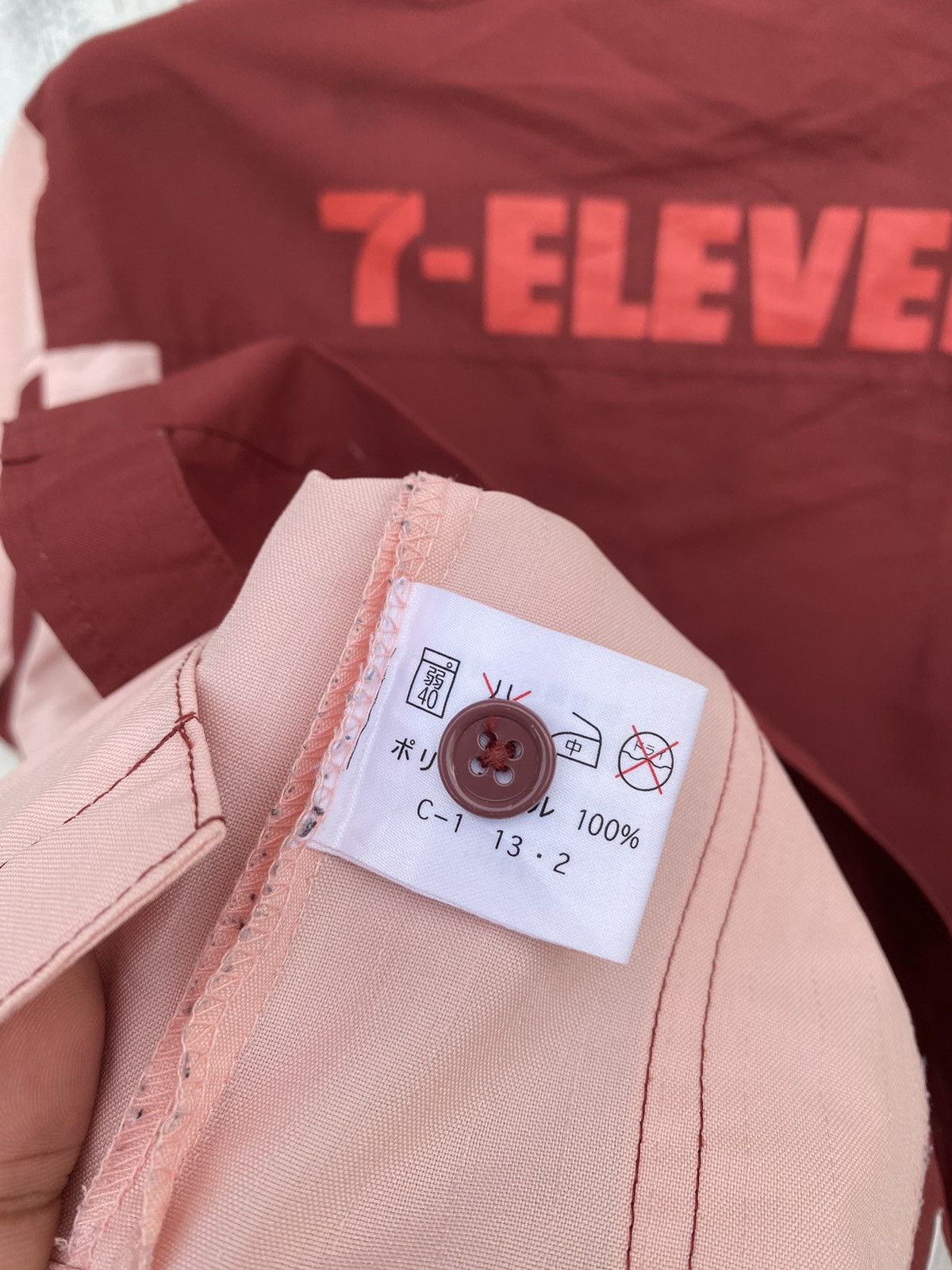 Japanese Brand Vintage Seven Eleven Worker Shirt Size US L / EU 52-54 / 3 - 6 Thumbnail