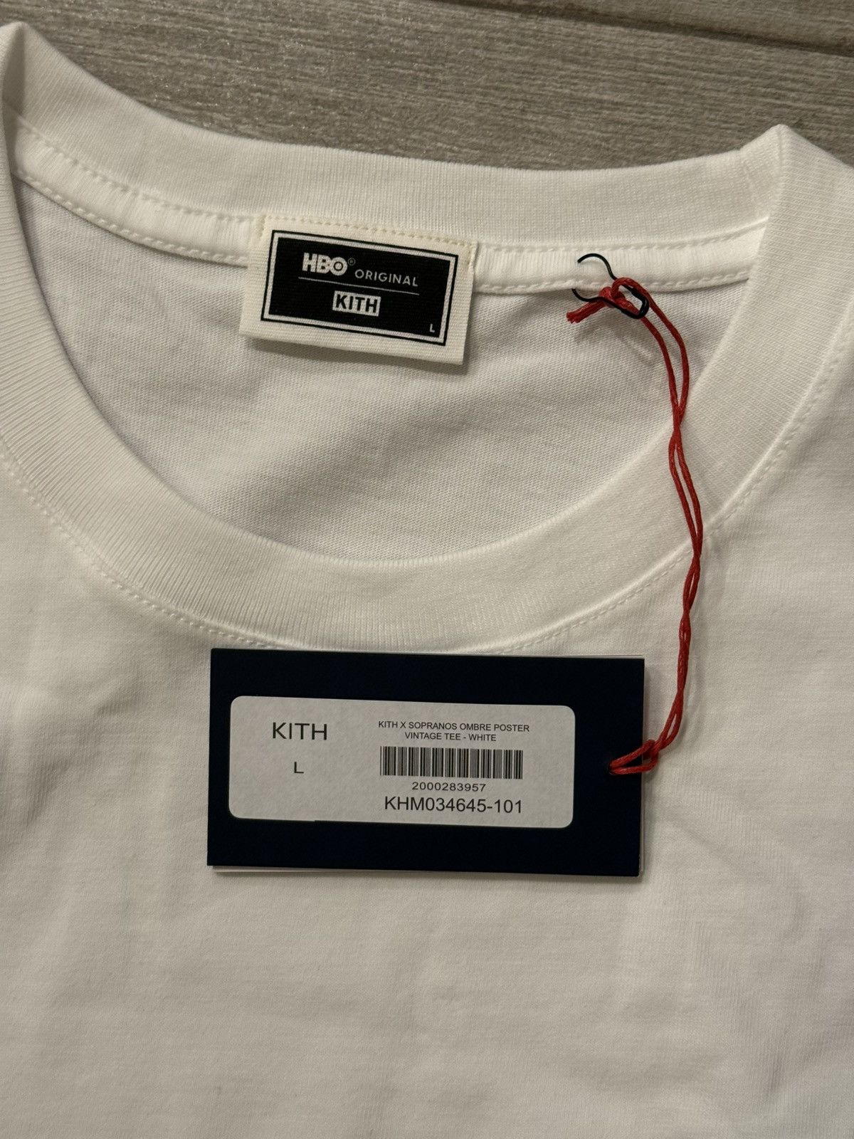 Kith KITH The Sopranos Ombre Poster Vintage Tee White Sz L Large Size US L / EU 52-54 / 3 - 4 Thumbnail