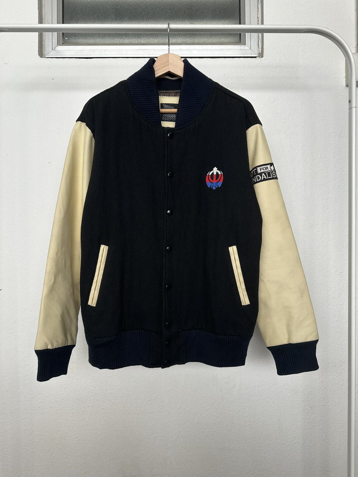 Japanese Brand 00’s Novadelic x WHIM G.F.D stadium varsity jacket Size US L / EU 52-54 / 3 - 9 Thumbnail