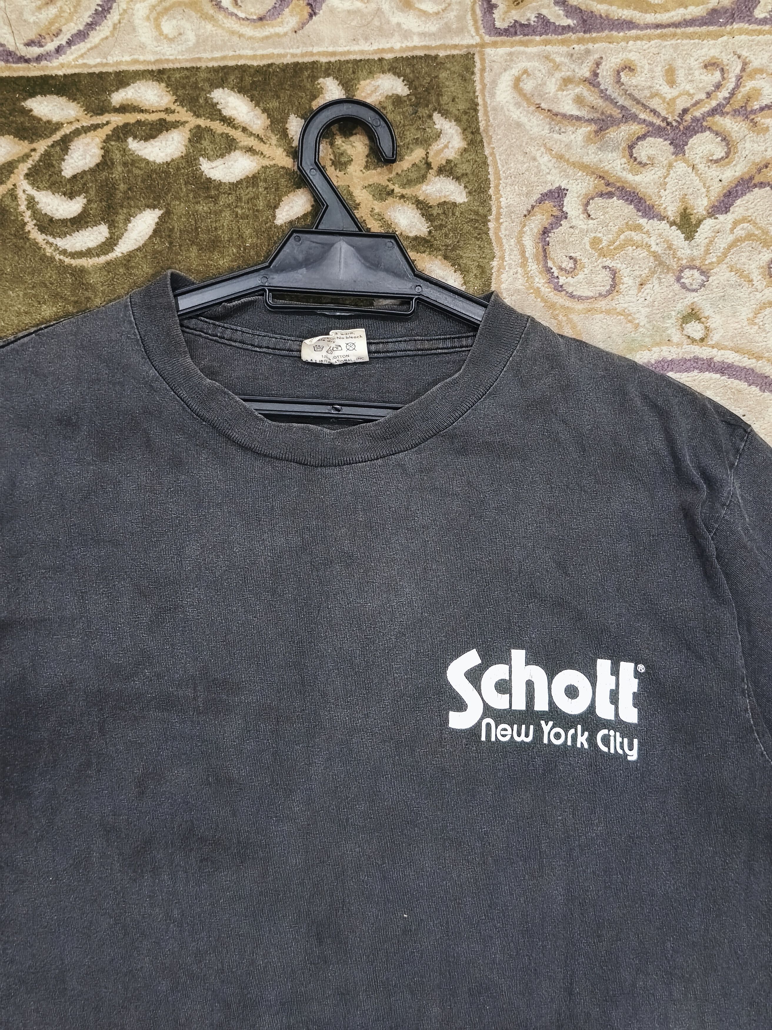 Schott Vintage Schott t shirt Size US M / EU 48-50 / 2 - 3 Thumbnail
