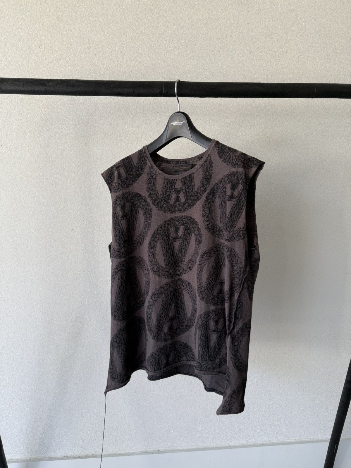 Undercover Undercover SS03 “Scab” Anarchy All Over Print Tank Top Size US M / EU 48-50 / 2 - 2 Thumbnail
