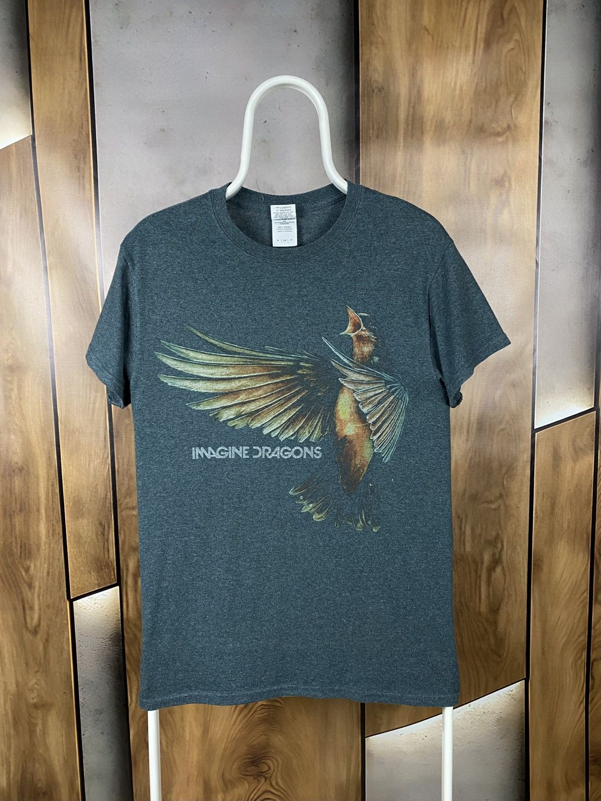 Band Tees 🐦Vintage T-Shirt EPIC Imagine Dragons Smoke + Mirrors Tee🐦 Size US S / EU 44-46 / 1 - 1 Thumbnail