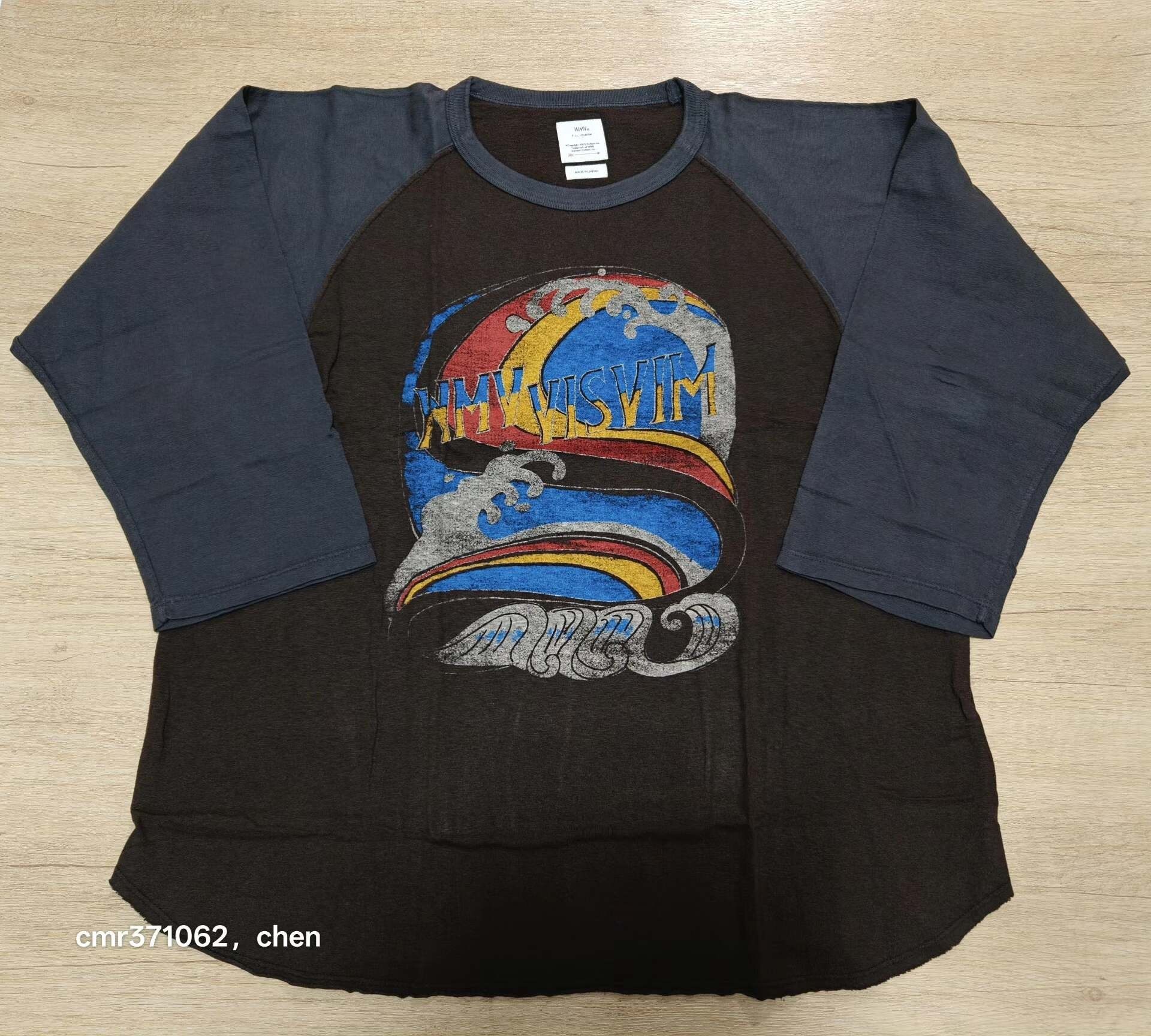 Visvim visvim 21AW Gridiron 3/4 DMGD Tee Size US L / EU 52-54 / 3 - 1 Thumbnail