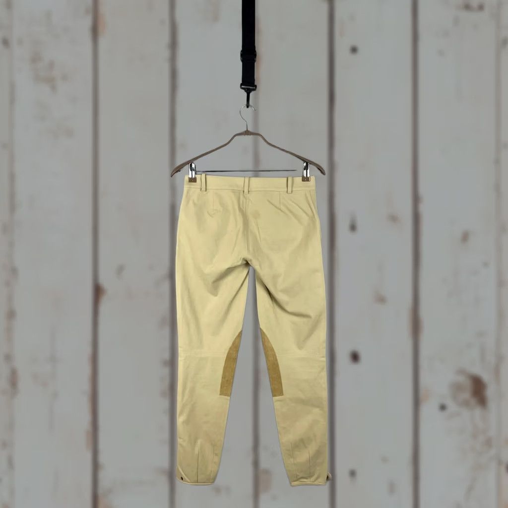Ralph Lauren Ralph Lauren Couture Pants Size S Cream Cotton Skinny Leg Horse Riding Womens Size 28" / US 6 / IT 42 - 1 Thumbnail