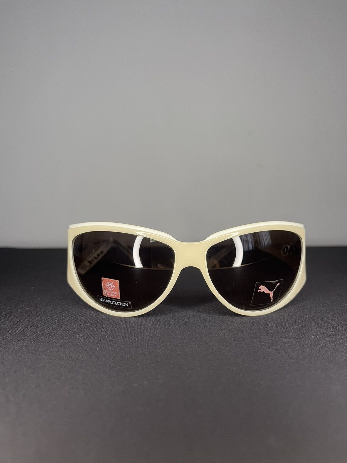 Puma Puma Symphony Sunglases- beige/white/golden Size ONE SIZE - 1 Thumbnail