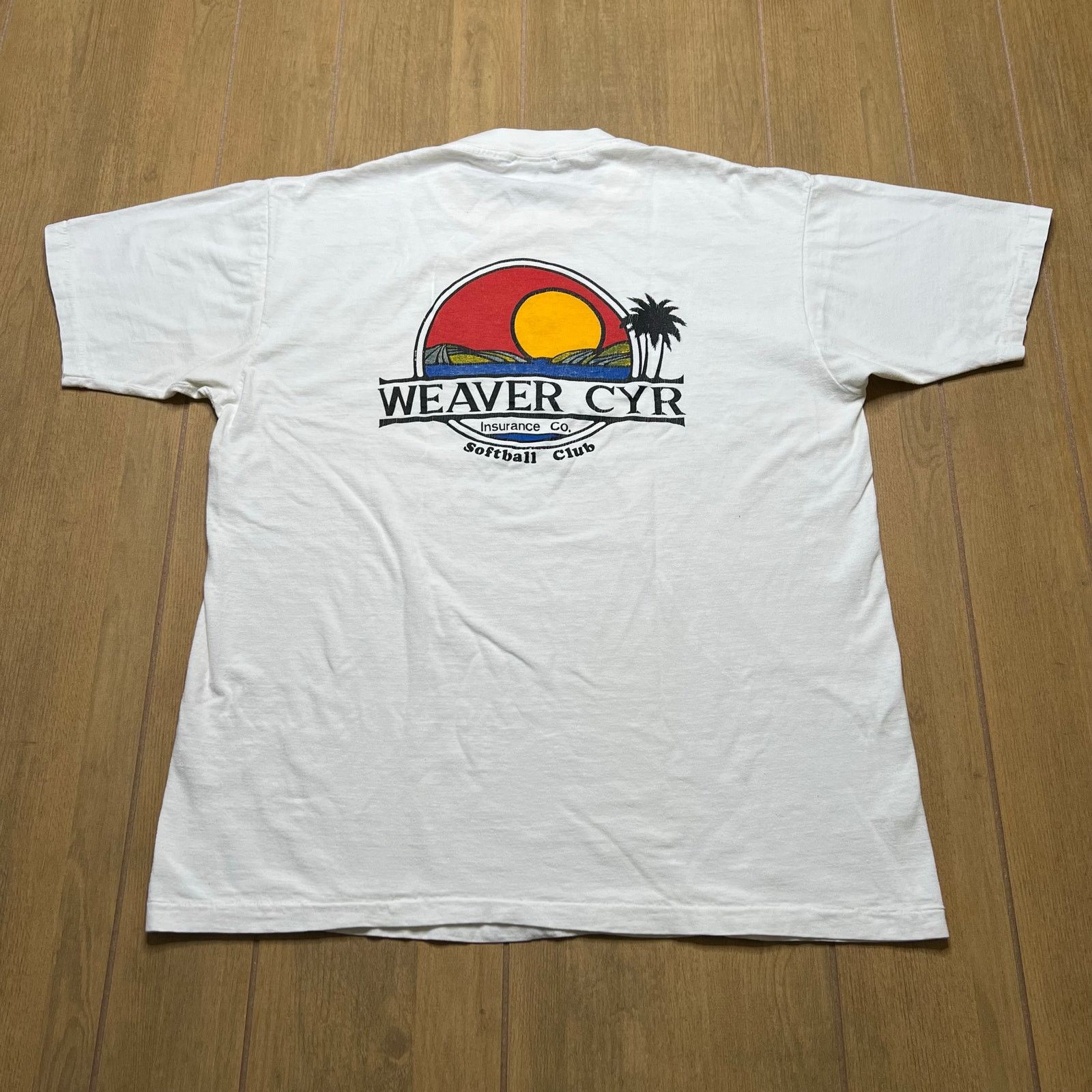 Vintage Vintage Weaver Cyr Insurance Softball Club T Shirt XL Oneita Size US XL / EU 56 / 4 - 1 Thumbnail