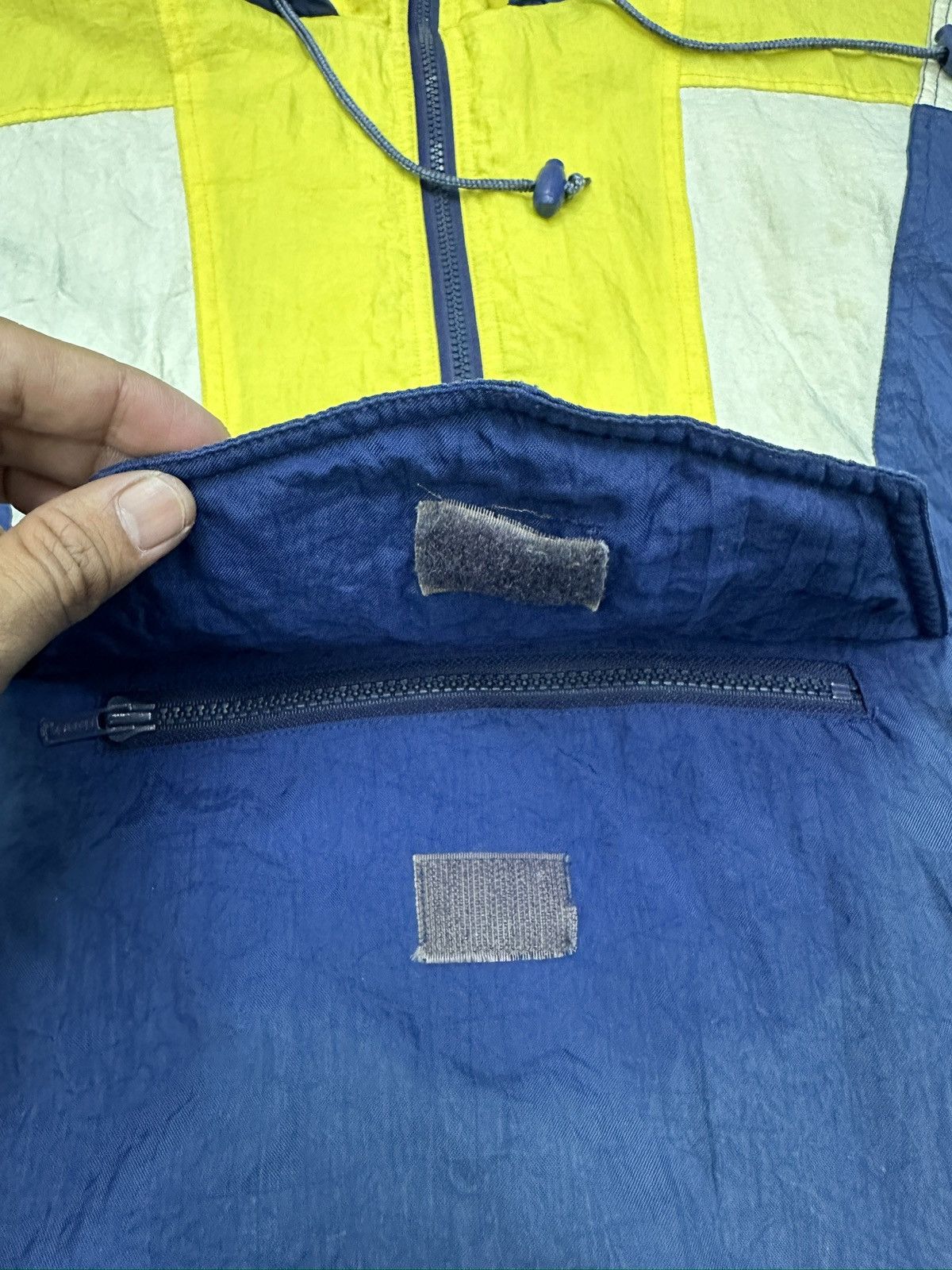 NFL × Starter × Vintage Vintage Starter Michigan NFL Anorak Oversized Jacket MJ105 Size US XXL / EU 58 / 5 - 10 Thumbnail