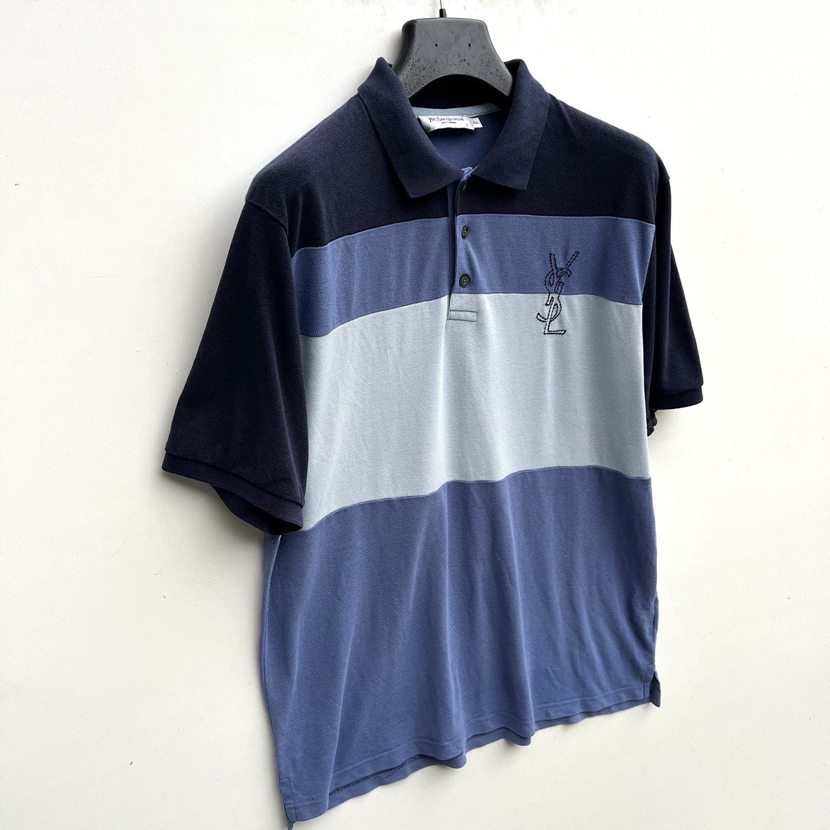 Yves Saint Laurent Yves Saint Laurent polo vintage Size US XXL / EU 58 / 5 - 2 Thumbnail