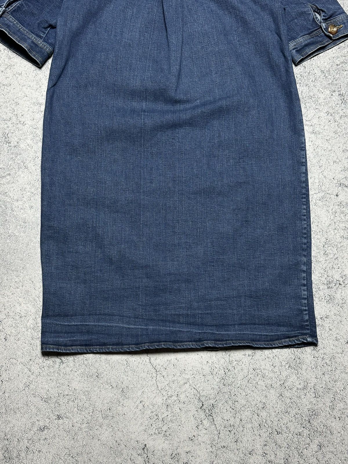 Sezane Sezane Almette Denim Shirt Mini Buttons Dress Size S / US 4 / IT 40 - 11 Thumbnail