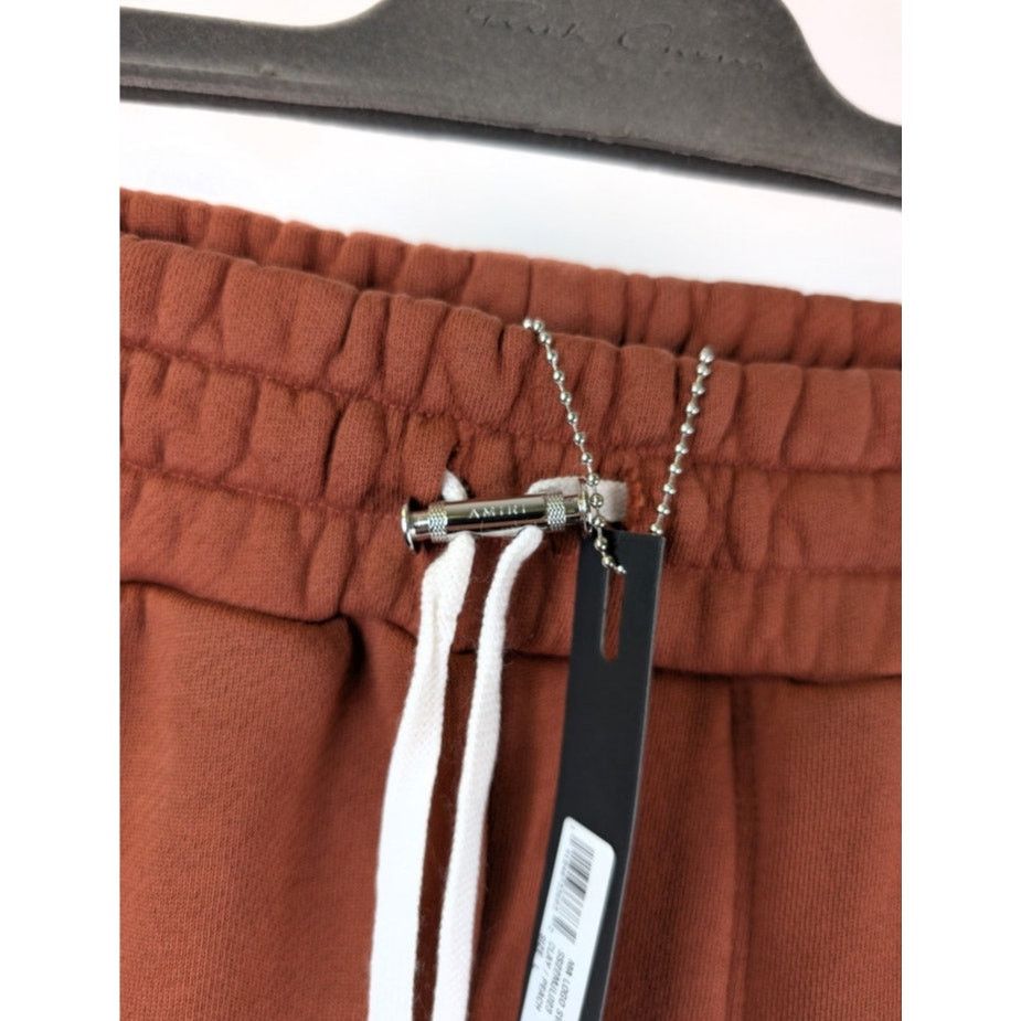 Amiri o1rshd1 MA Core Logo Sweatpants / Joggers in Clay / Peach Size US 36 / EU 52 - 5 Thumbnail