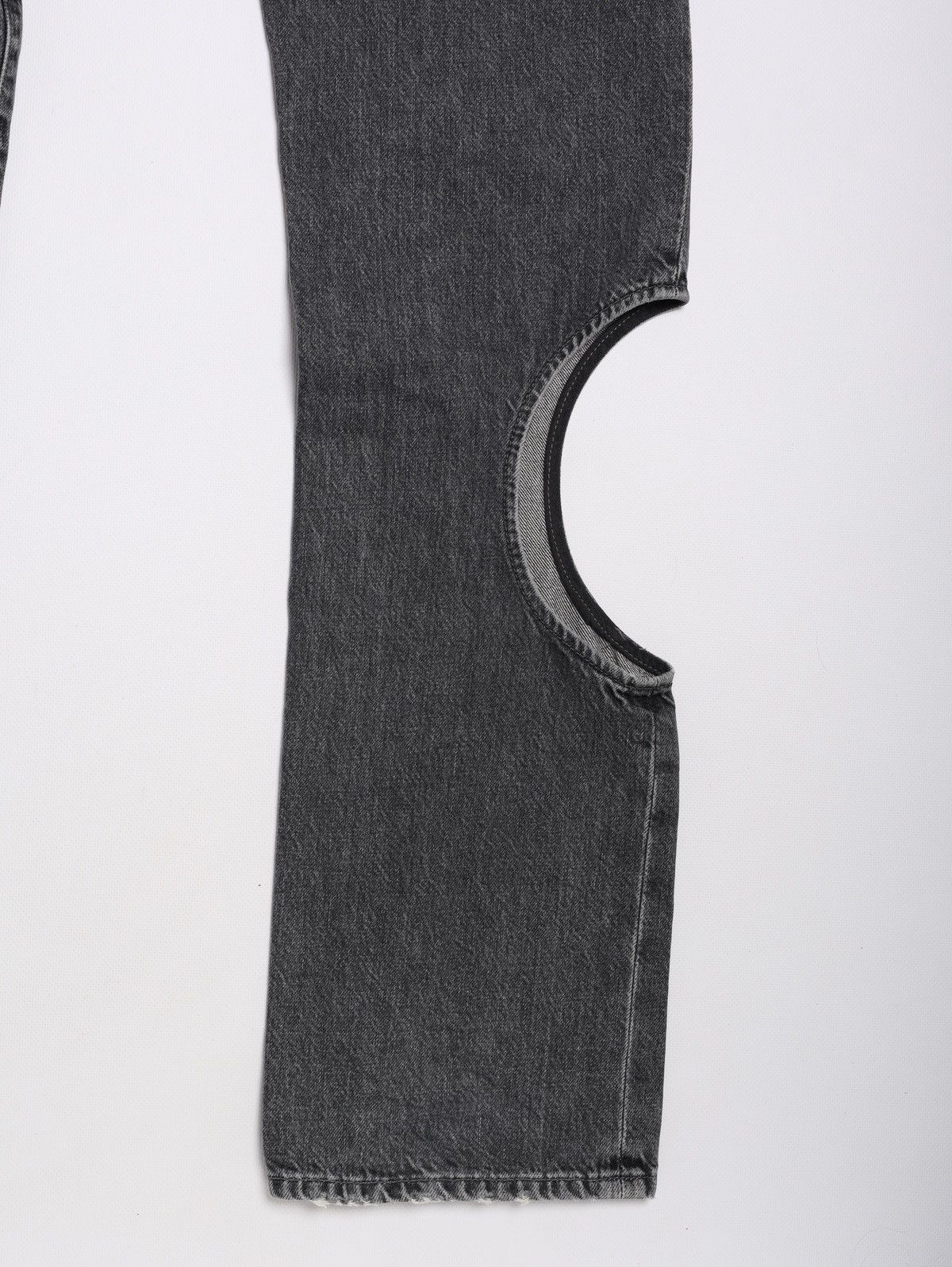 Off-White Off-White Permanent Meteor Jeans Hole Pants Grey Size 27" / US 4 / IT 40 - 22 Thumbnail
