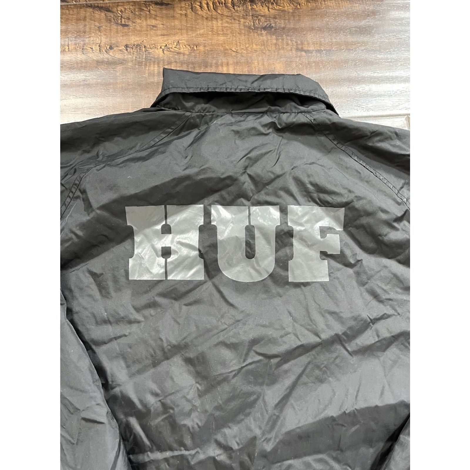 Huf VINTAGE HUF Windbreaker Jacket Mens XL Black South Park Cartman Kenny Stan Kyle Comedy Central Cartoon Size US XL / EU 56 / 4 - 7 Thumbnail