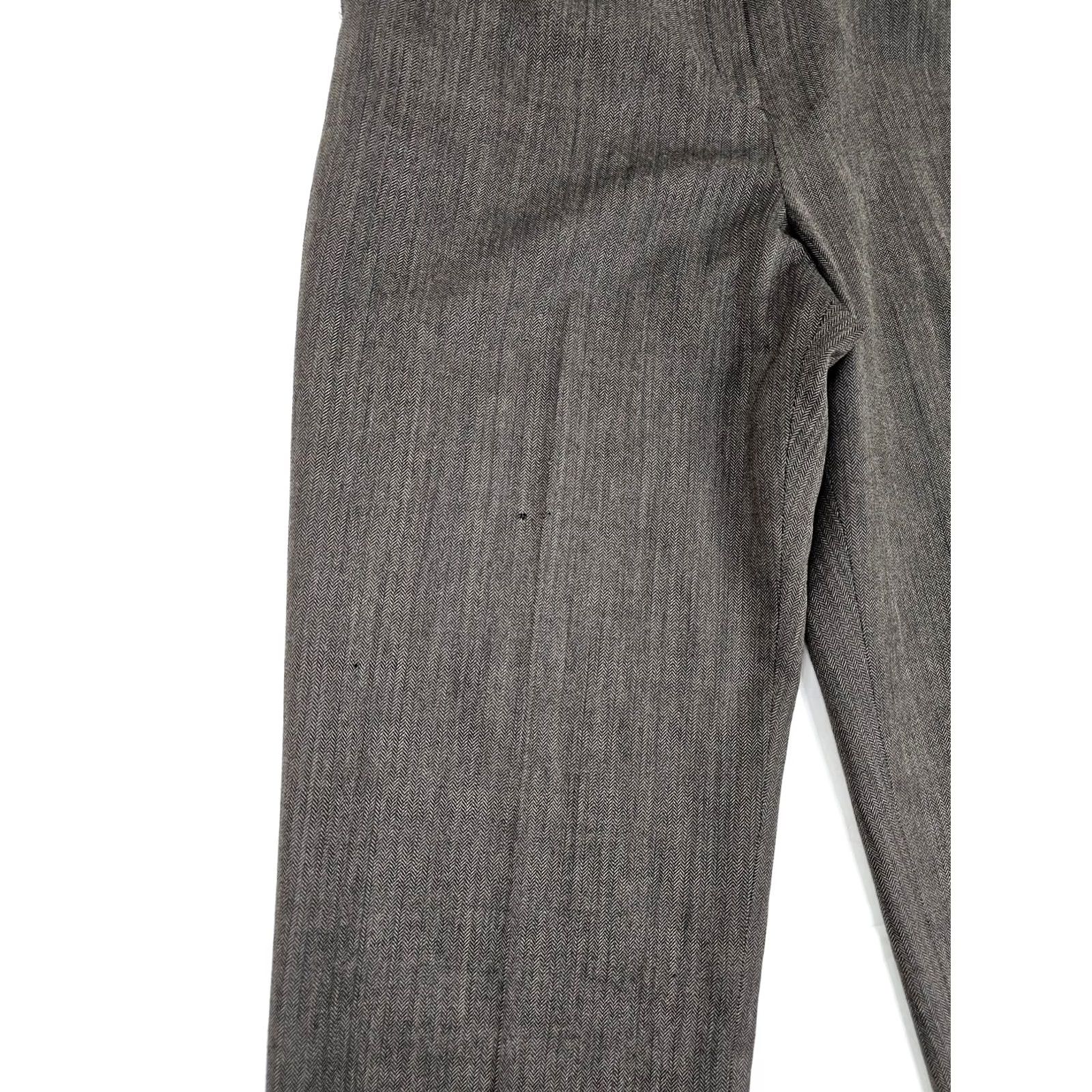 Pendleton VINTAGE Pendleton Pants Women 14 Wool Virgin Wool Herringbone Lined 31x28 Brown Black Pockets Classic 80s 90s Retro Academia Mens Womens Size 36" / US 14 / IT 50 - 2 Thumbnail