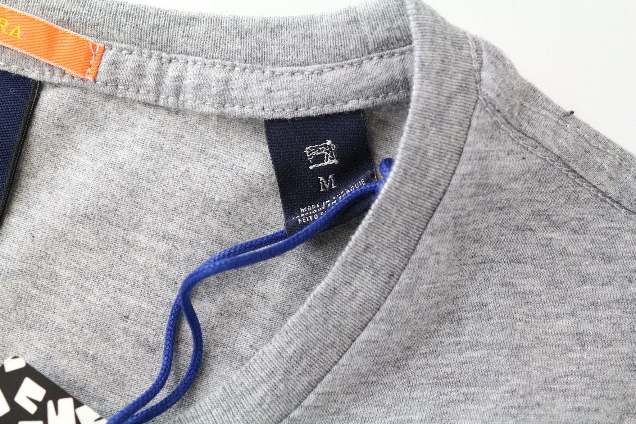Scotch & Soda M Grey Crew Neck Cotton Embroidery T-Shirt 75999 Size US M / EU 48-50 / 2 - 6 Thumbnail