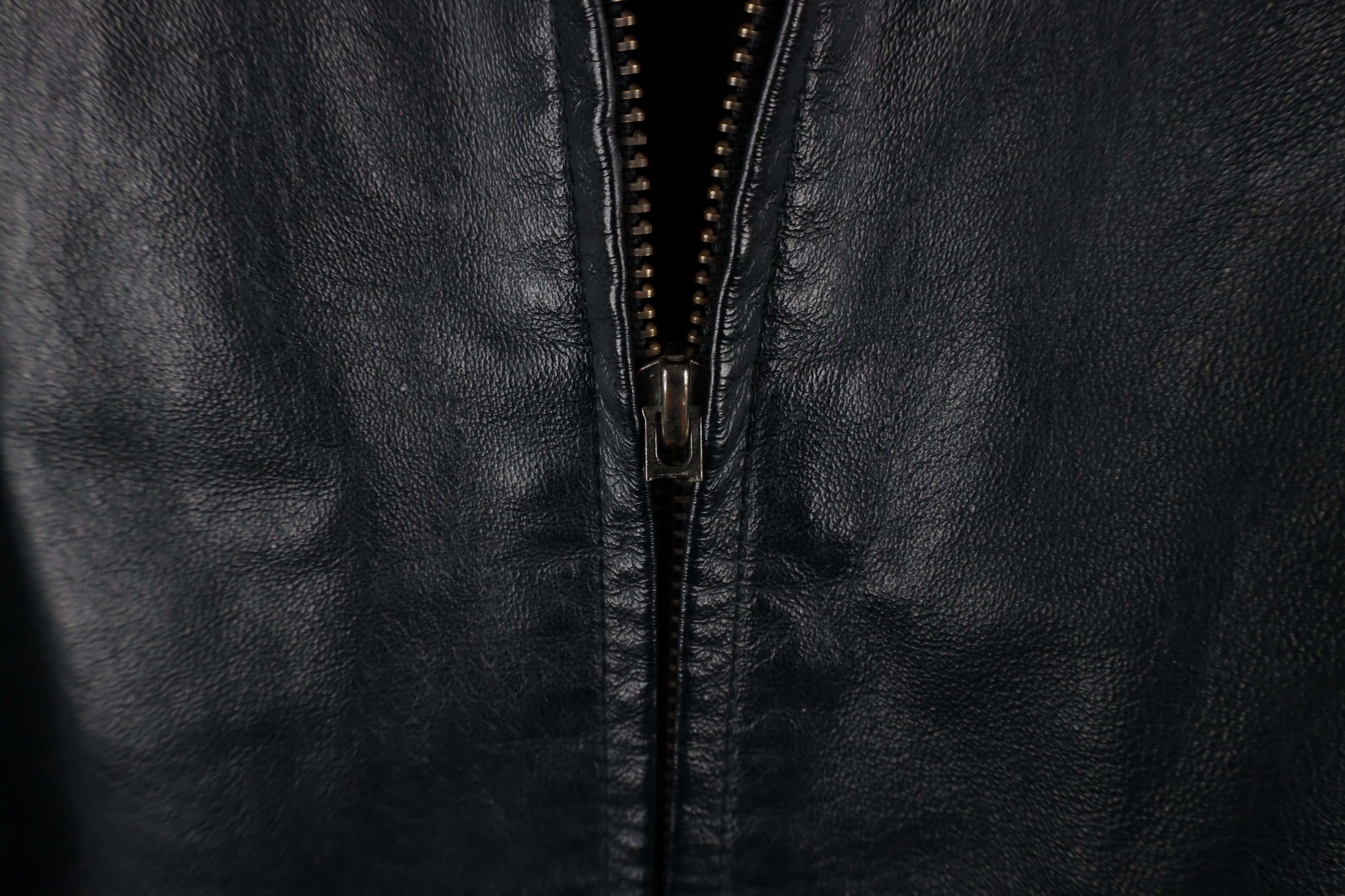 Vintage Vintage 90s Streetwear Quilted Leather Full Zip Jacket Size M / US 6-8 / IT 42-44 - 4 Thumbnail