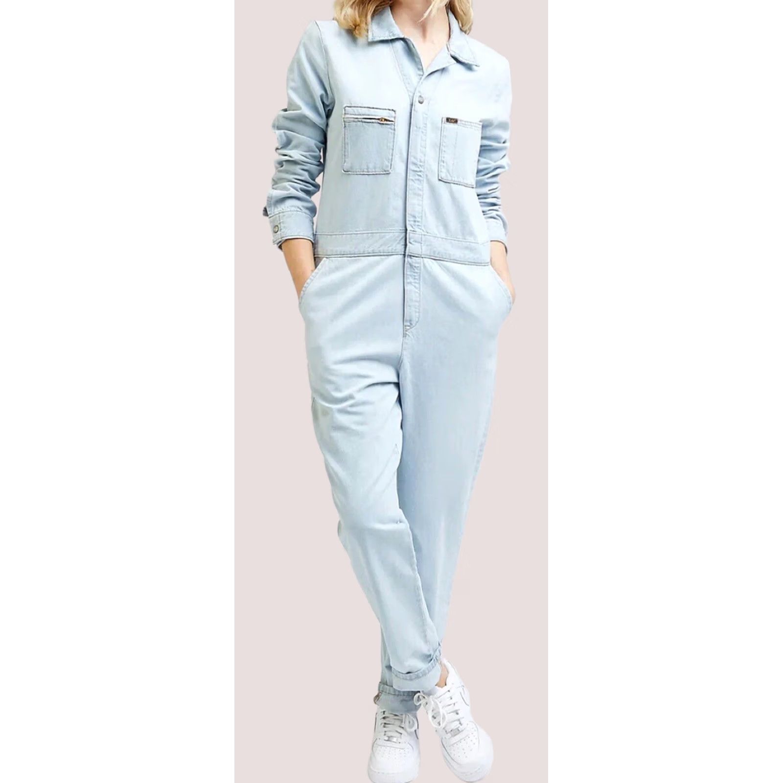 Lee NWT Lee Union Alls Coverall Jumpsuit Denim 100% Cotton Light