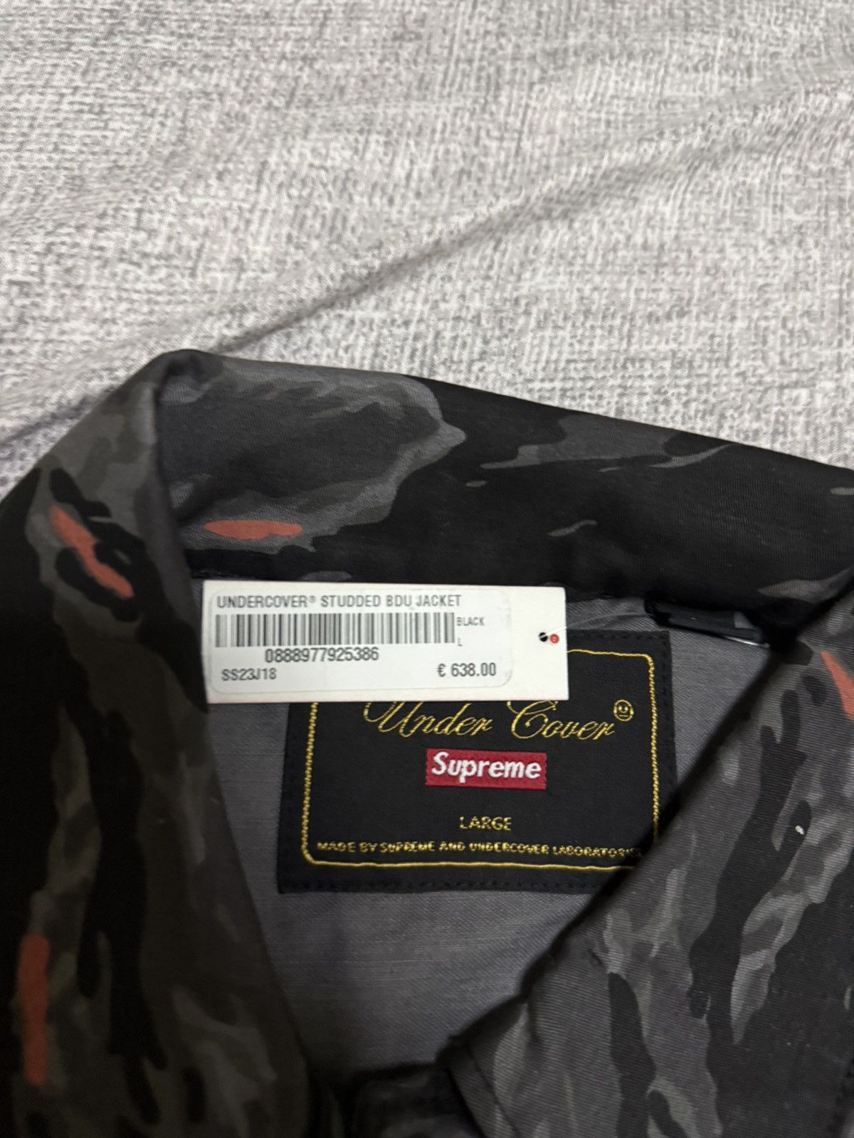Supreme × Undercover Supreme undercover studded BDU jacket Size US L / EU 52-54 / 3 - 3 Thumbnail