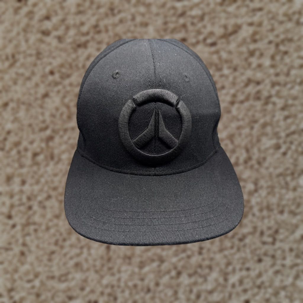 Vintage Jinx Overwatch Hat Cap Fitted Adult One Size Black Wool Blend Baseball Cap Mens Cap- Jinx Blizzard Wool Blend Hat Size ONE SIZE - 1 Thumbnail