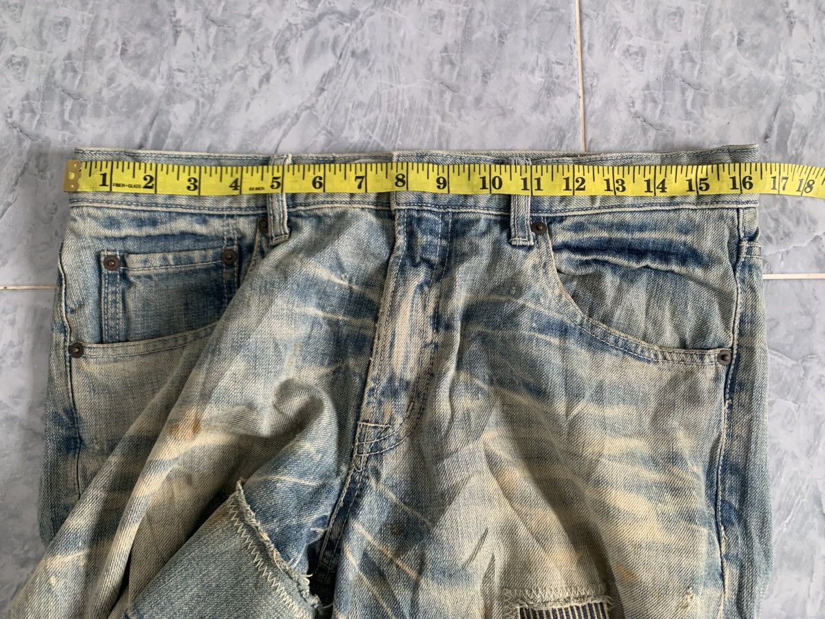 Japanese Brand Rageblue Patches Denim Pants Size US 33 - 16 Thumbnail