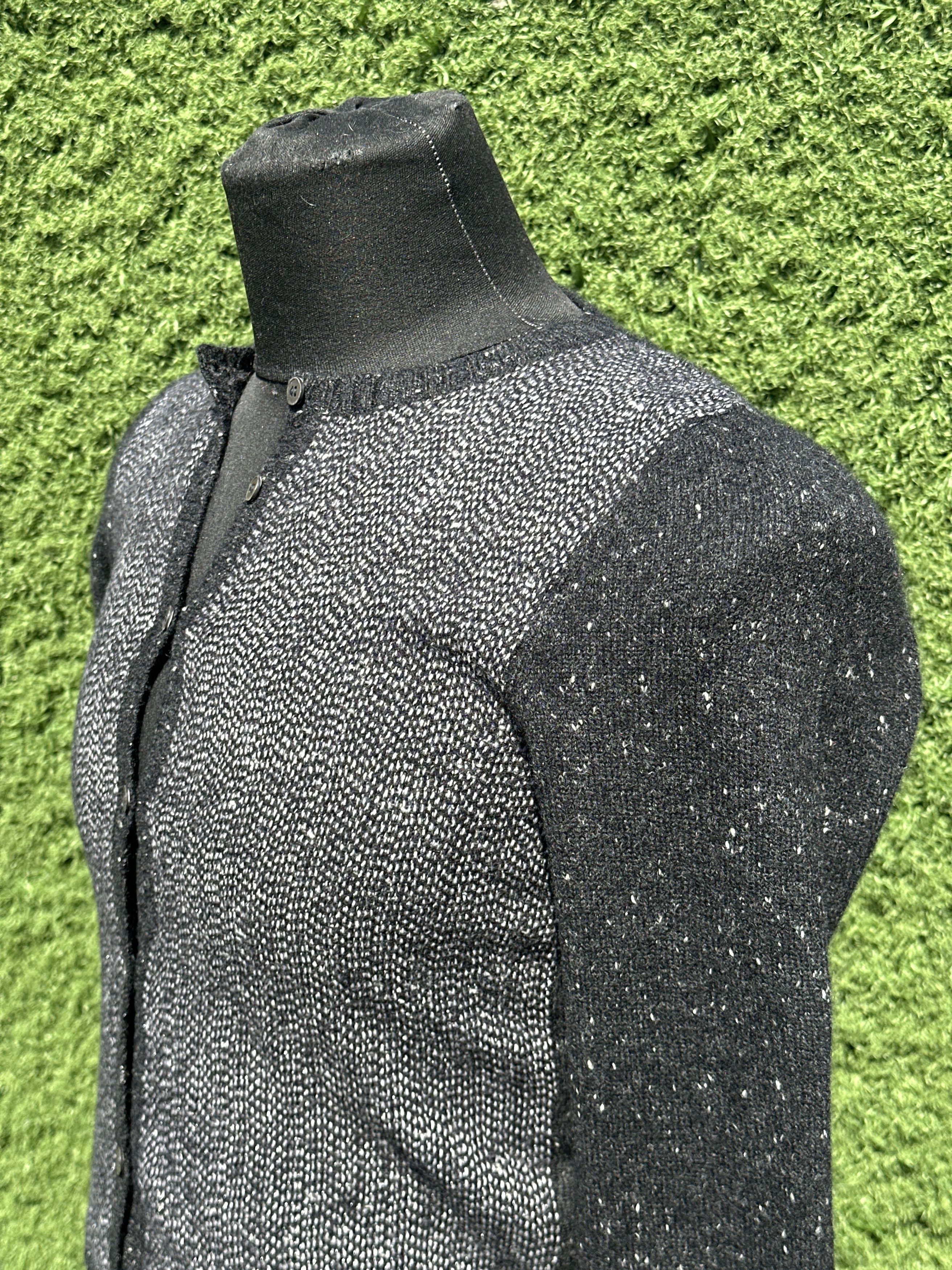Brunello Cucinelli Brunello Cucinelli Cashmere Cropped Cardigan S Black Knit Size S / US 4 / IT 40 - 4 Thumbnail