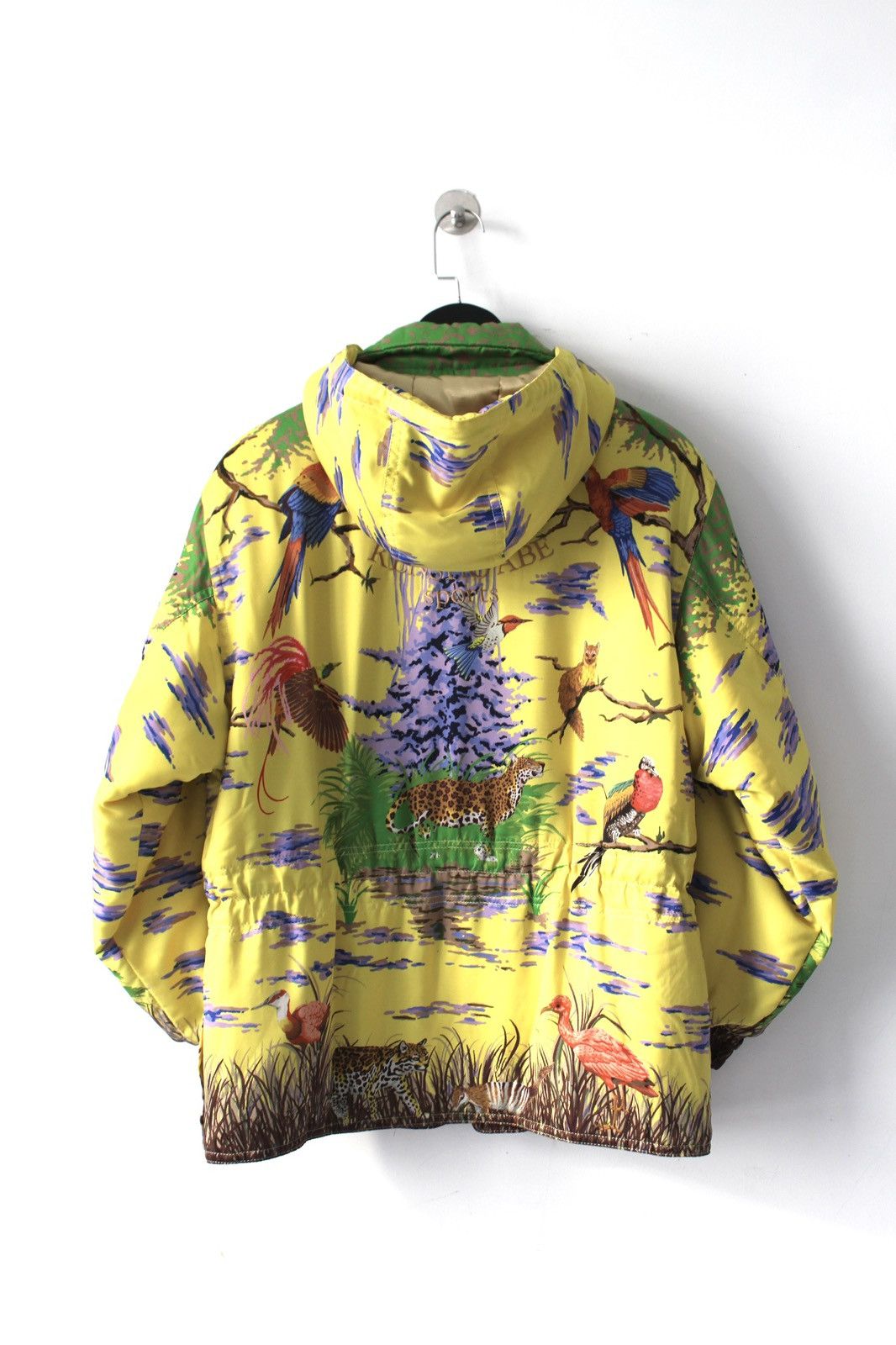 Japanese Brand 2000S KENSHO ABE JAPAN SPORTS WILDLIFE PRINT HOODED JACKET Size US L / EU 52-54 / 3 - 2 Thumbnail