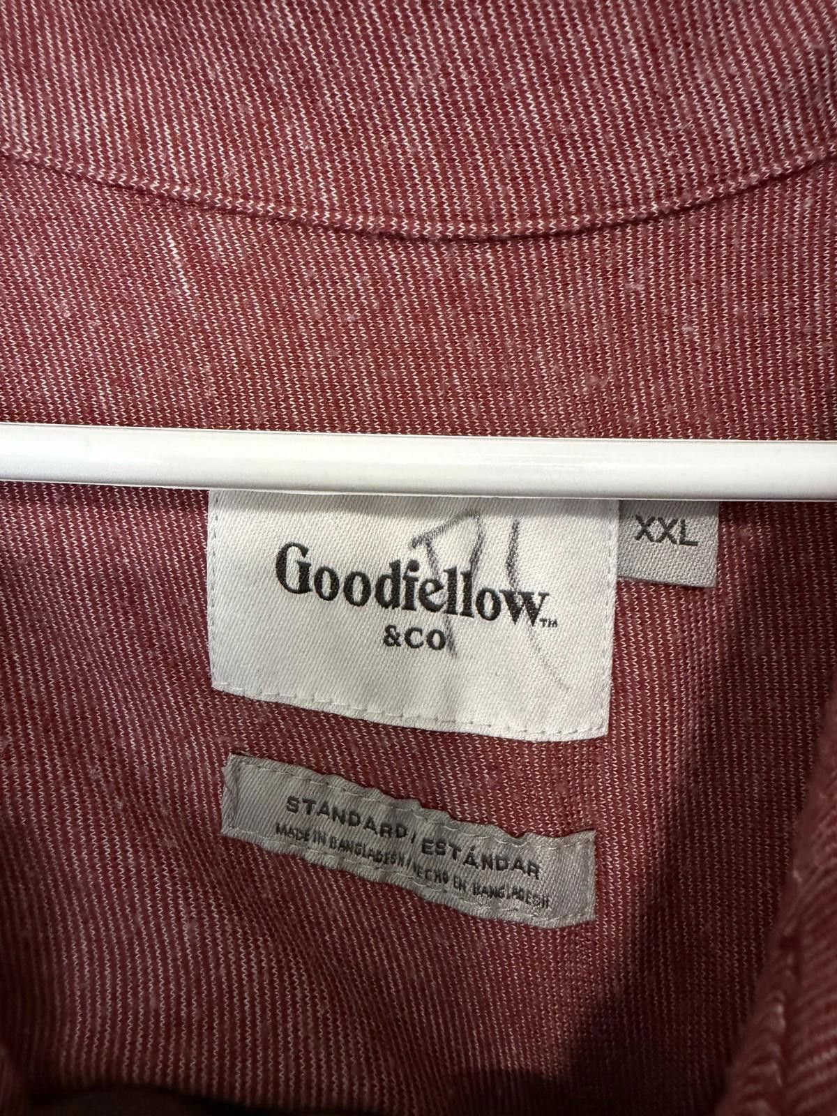 Other Goodfellow & Co Red Short Sleeve Casual Shirt Mens 2XL Size US M / EU 48-50 / 2 - 2 Thumbnail
