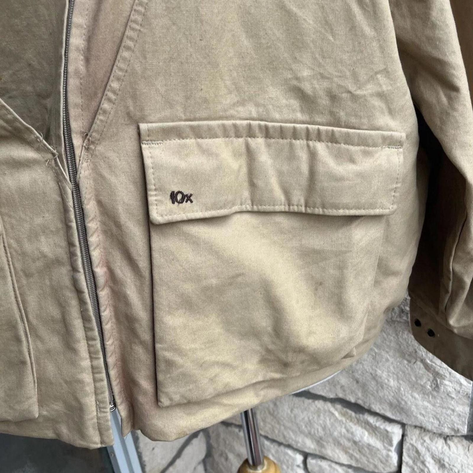 Other Tan and cream vintage 90s jacket with a relaxed fit #tan Size US XL / EU 56 / 4 - 4 Thumbnail