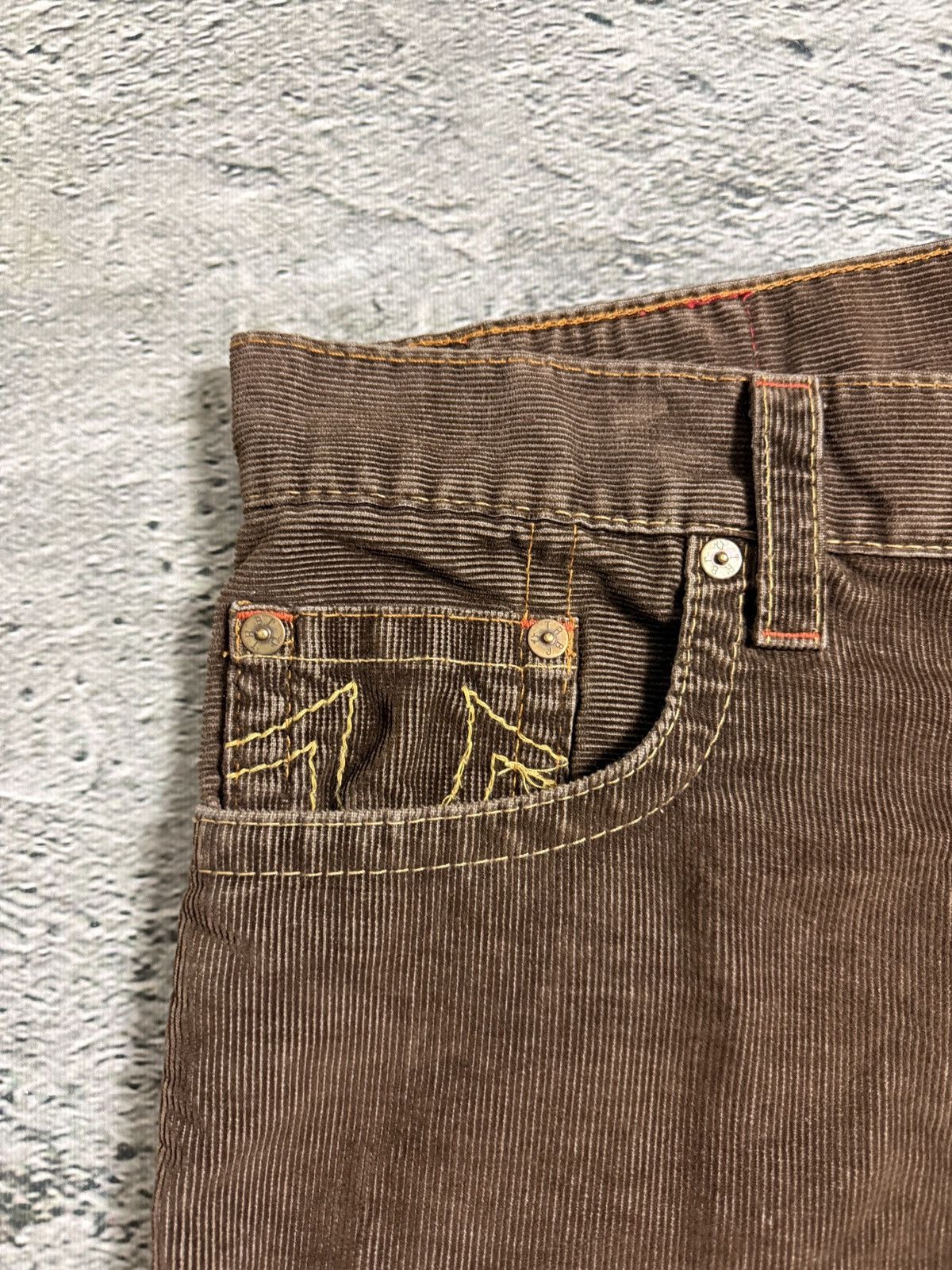 True Religion True Religion jeans vintage cords corduroy pants Bobby baggy Size US 36 / EU 52 - 7 Thumbnail