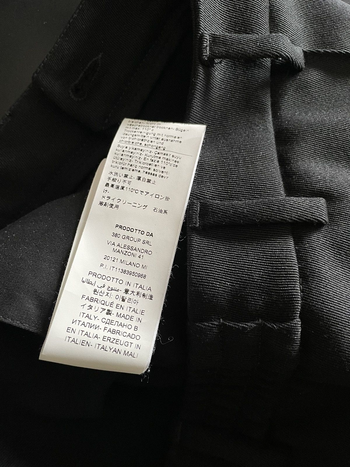 424 424 FourTwoFour Wool Trouser Dress Pants Size US 30 / EU 46 - 6 Thumbnail