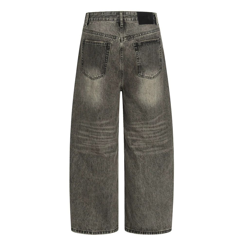 Vintage Men's loose distressed punk washed scimitar jeans Size US 32 / EU 48 - 2 Thumbnail