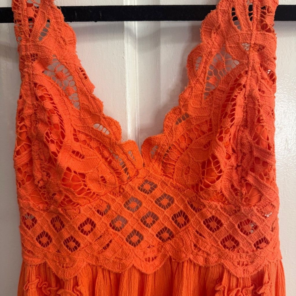Free People Women's Free People Top S/P Orange Size S / US 4 / IT 40 - 7 Thumbnail