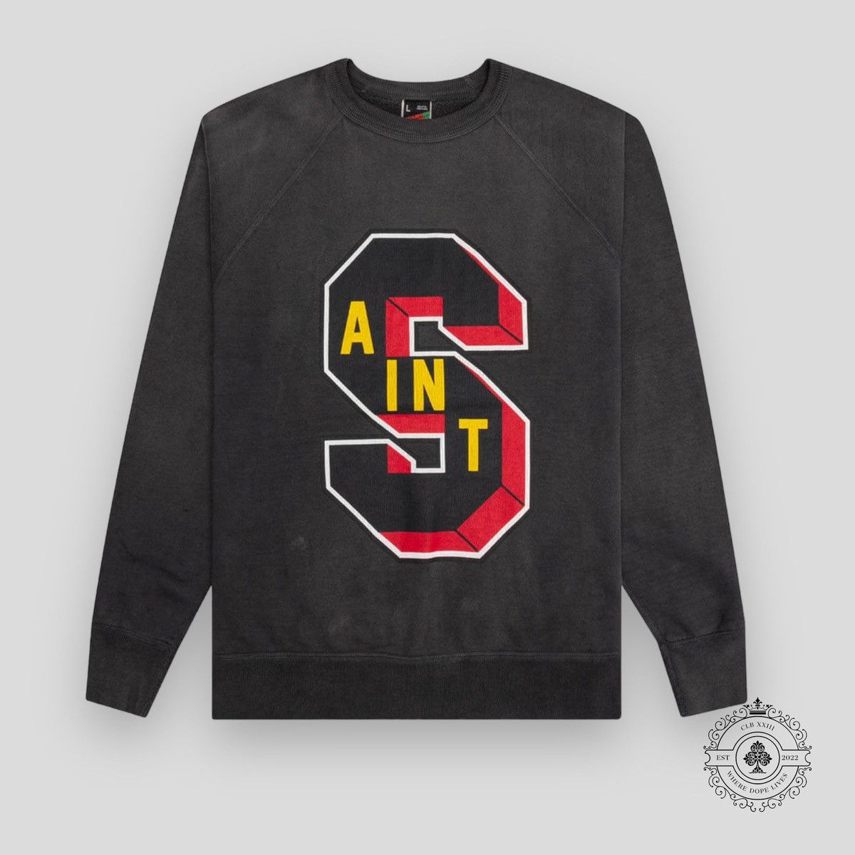 DENIM TEARS × Saint Michael Saint Michael x Denim Tears Crewneck Size US S / EU 44-46 / 1 - 1 Thumbnail