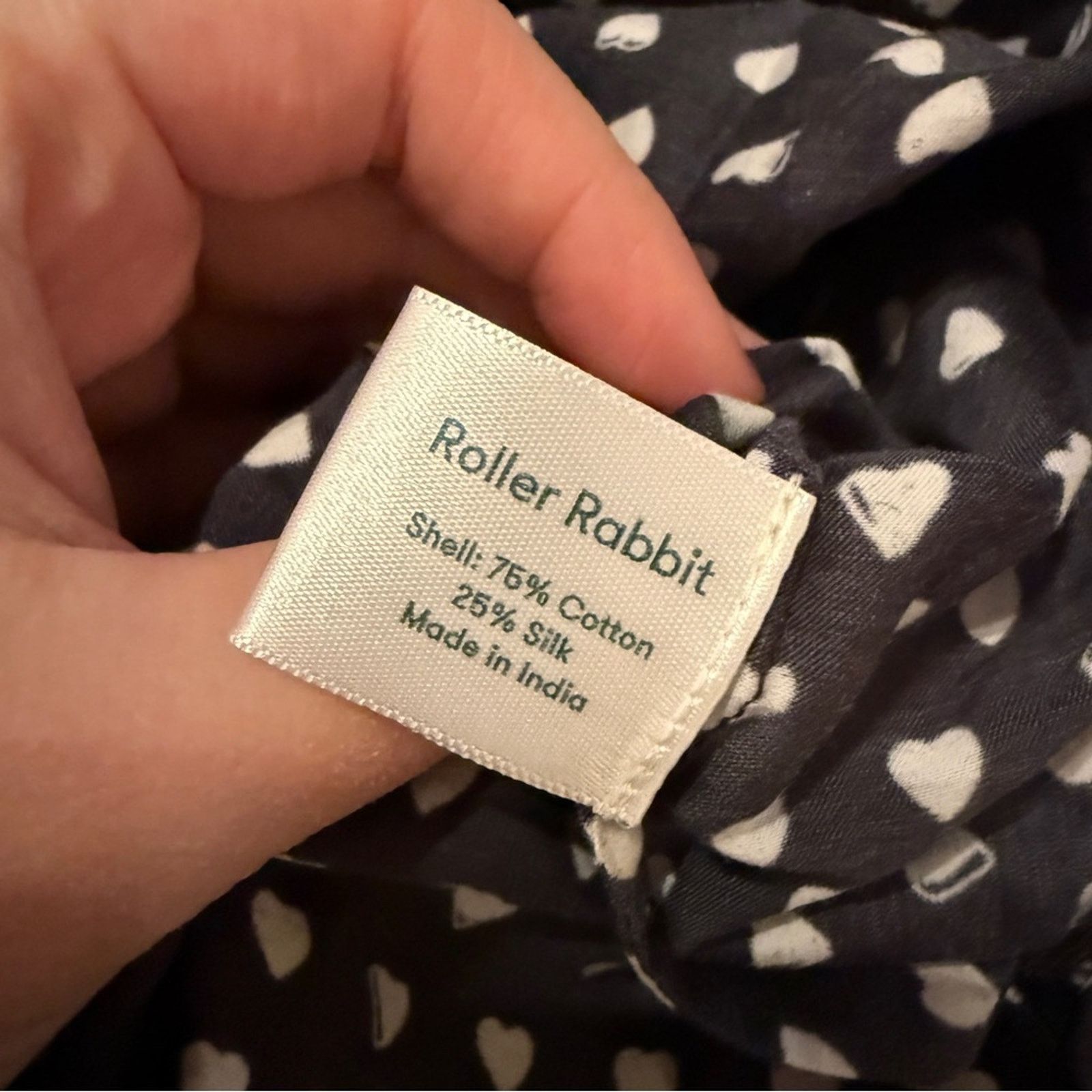 Other Lele Sadoughi x Roller Rabbit Heart Print Pajama Set Sz L Size L / US 10 / IT 46 - 13 Thumbnail
