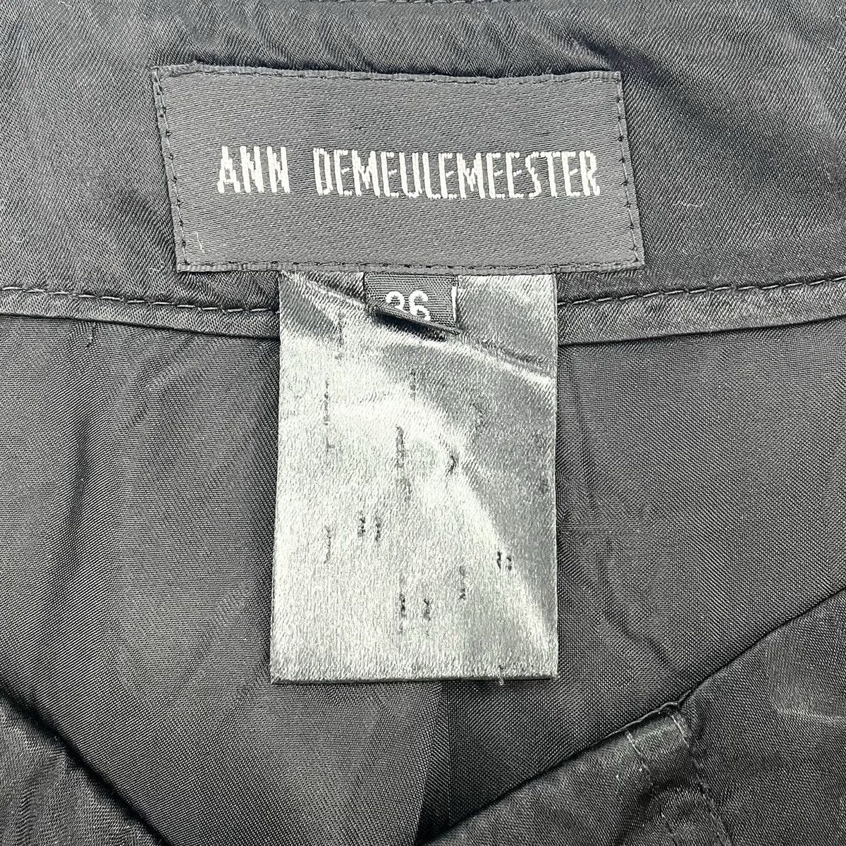 Ann Demeulemeester Ann Demeulemeester Pleaded Silk Mini Skirt Size 25" / US 0 / IT 36 - 5 Thumbnail