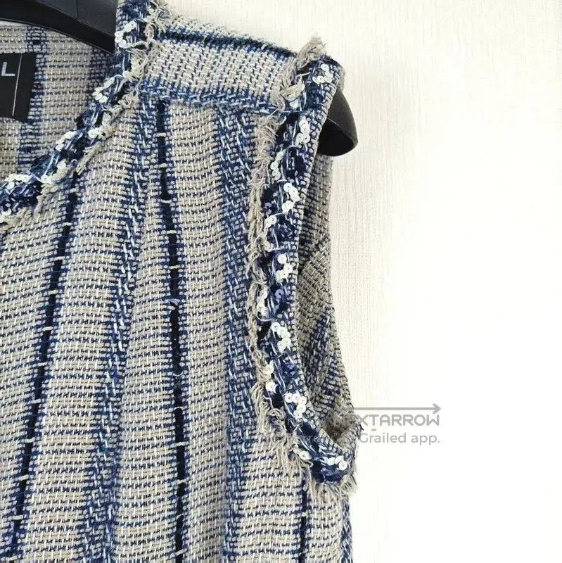 Chanel Chanel Gray Linen Women's Sweater . Size M / US 6-8 / IT 42-44 - 4 Thumbnail