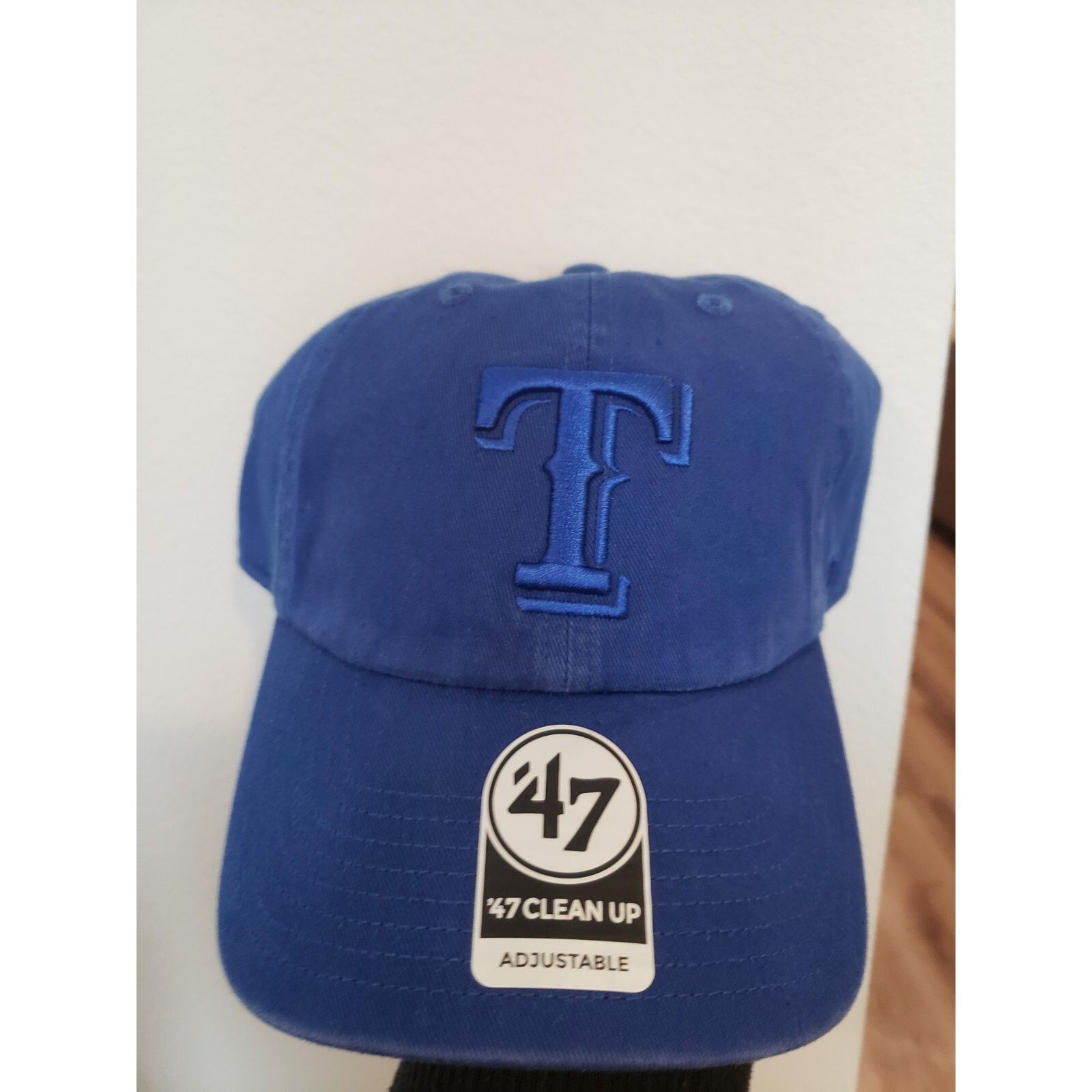 47 Texas Rangers Hat '47 Clean Up Dad Hat Strap Blue '47 Brand Size ONE SIZE - 1 Thumbnail