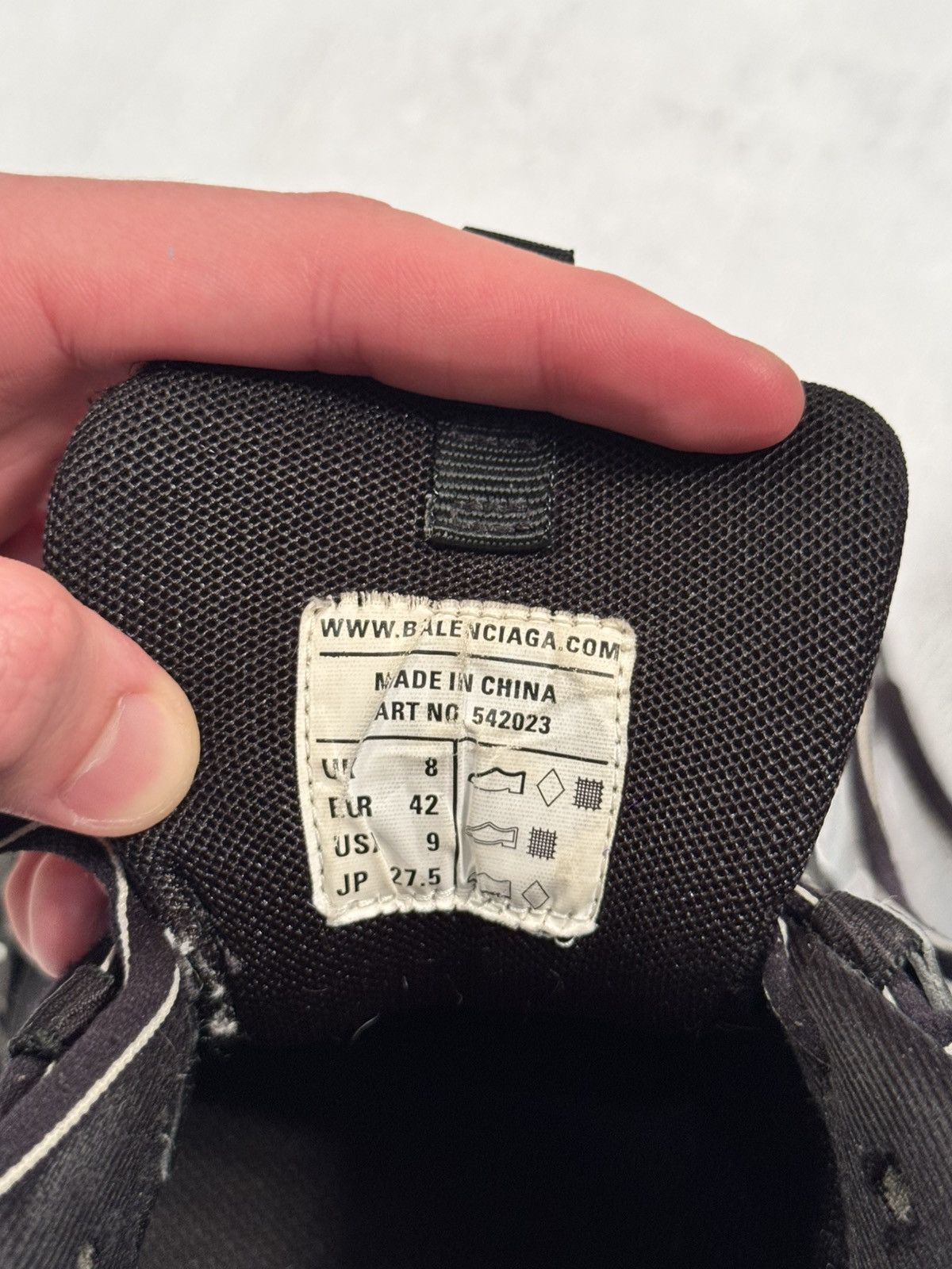 Balenciaga BALENCIAGA TRACK FULL BLACK Size US 9 / EU 42 - 11 Thumbnail