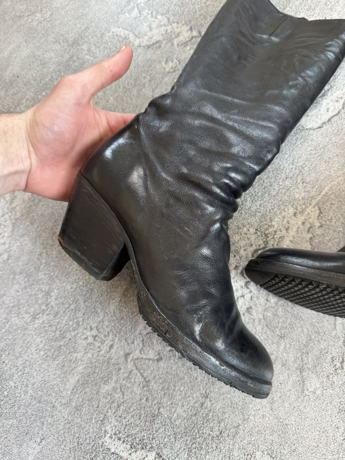 Officine Creative Officine Creative 37size leather knee high boots block heels Size US 7 / IT 37 - 4 Thumbnail