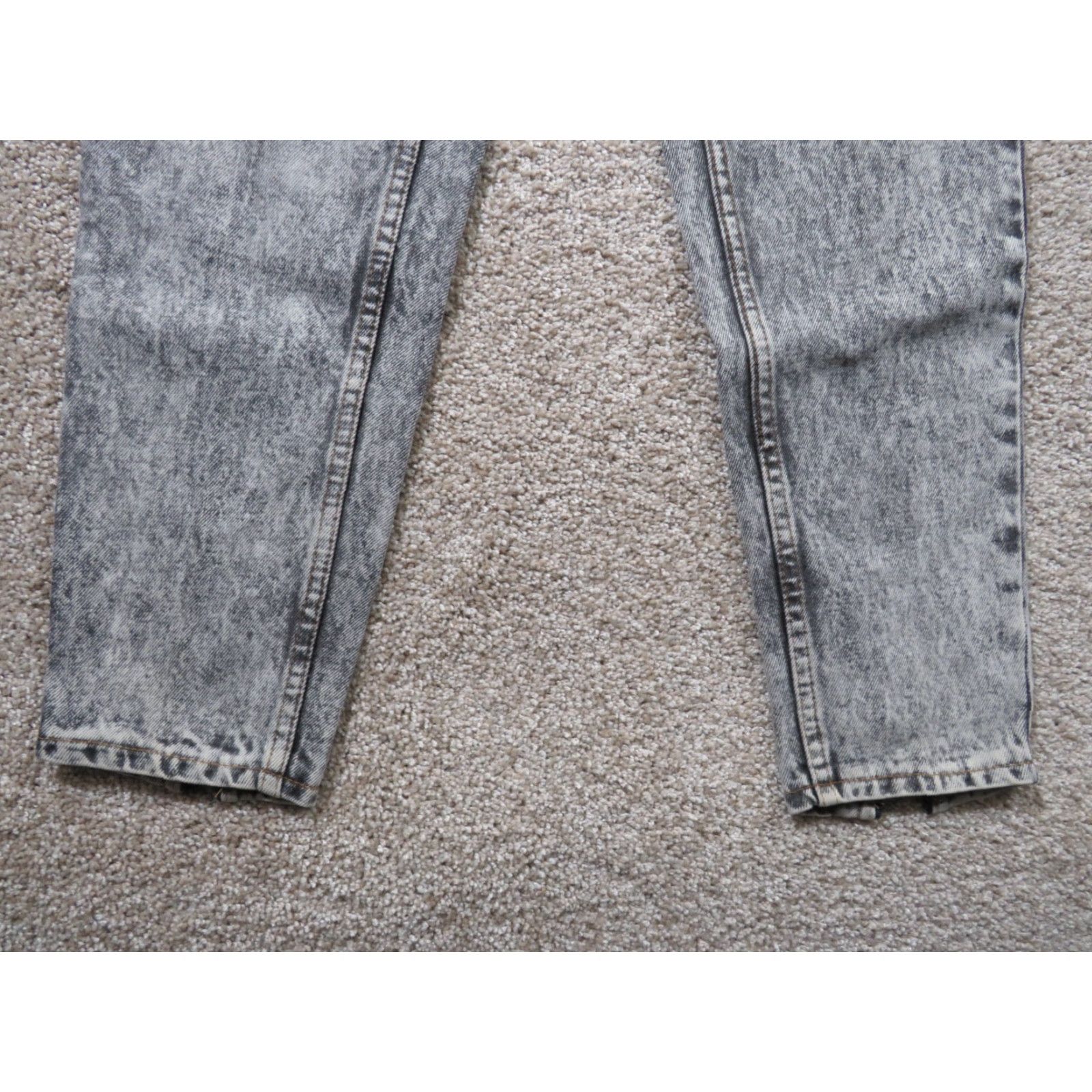 Jordache VTG Jordache Jeans Denim USA Ladies Misses 9 26X27 High Waist Acid wash 1980s Disco Mens? Size 26" / US 2 / IT 38 - 2 Thumbnail