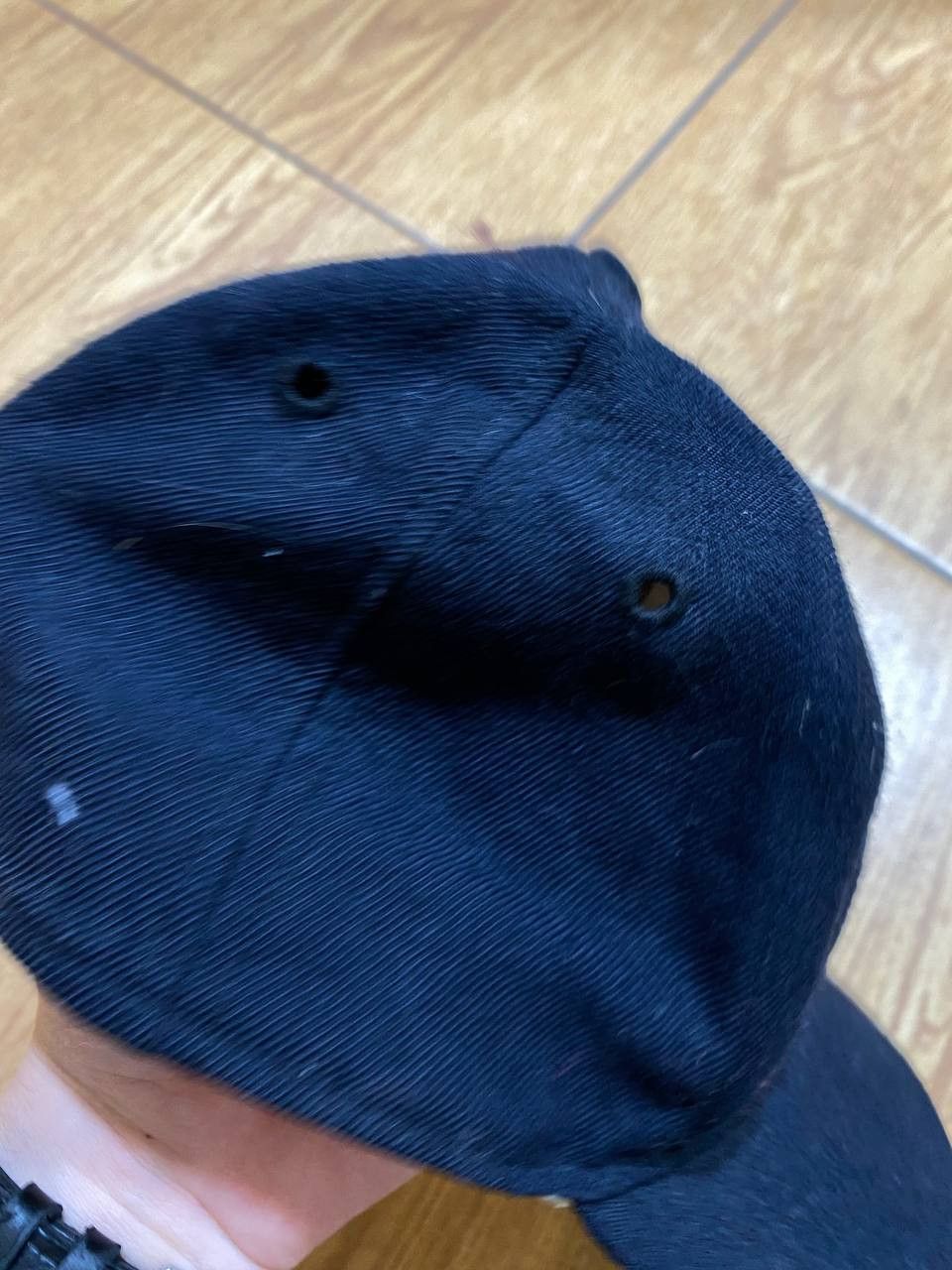 New Era Hats big logo Vintage New Era black Cap NBA Y2K 100% Wool Size ONE SIZE - 12 Thumbnail