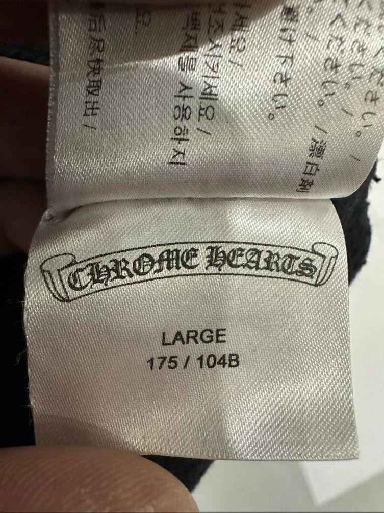 Chrome Hearts Chrome Hearts Horseshoe Floral Pullover Hoodie Black Size US L / EU 52-54 / 3 - 3 Thumbnail