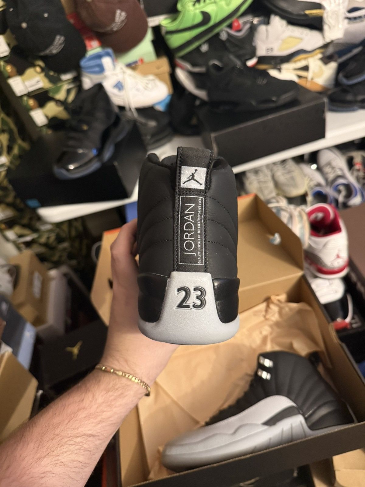 Jordan Brand Jordan retro 12 baron sz 9 Size US 9 / EU 42 - 4 Thumbnail