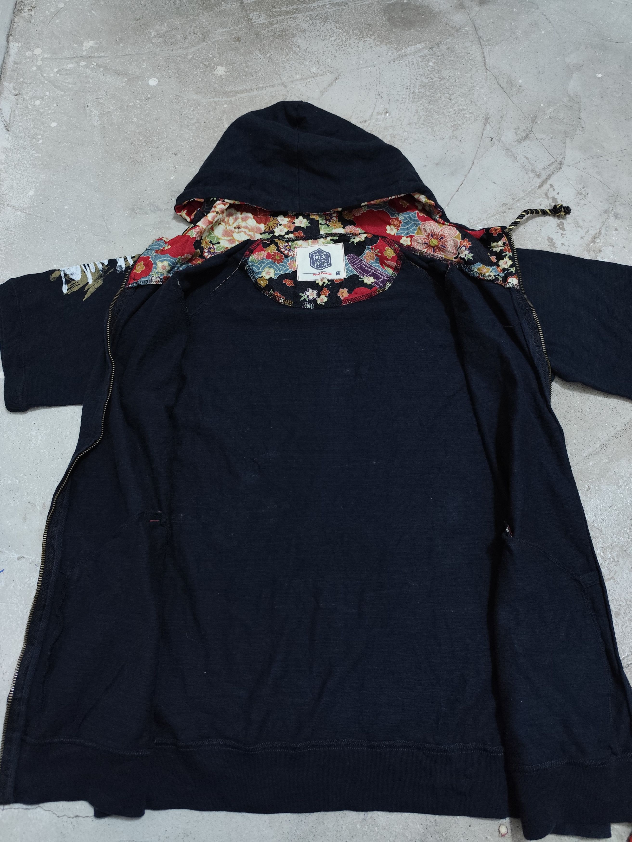 Japanese Brand Sukajan japan hoodie short sleeve Size US M / EU 48-50 / 2 - 6 Thumbnail