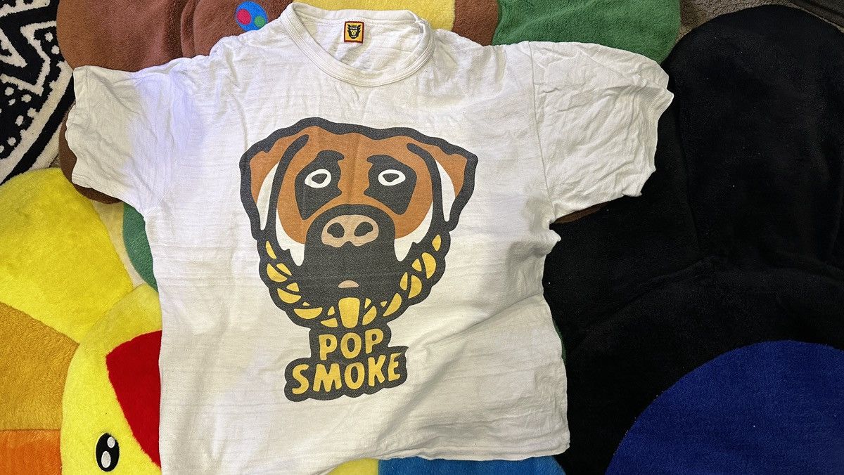 Human Made HUMAN MADE X POP SMOKE DOG PRINT T SHIRT SIZE XL Size US XL / EU 56 / 4 - 1 Thumbnail