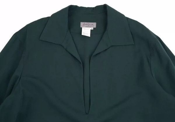 Yohji Yamamoto Yohji Yamamoto 1980s silhouette V-neck wool shirt Size US M / EU 48-50 / 2 - 2 Thumbnail