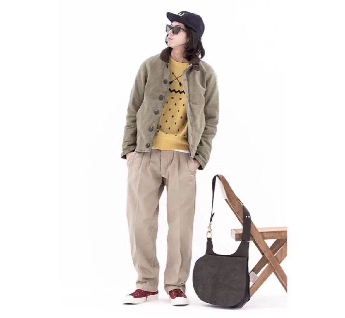 Visvim 17AW Vintage Native Jacquard Knit sweater