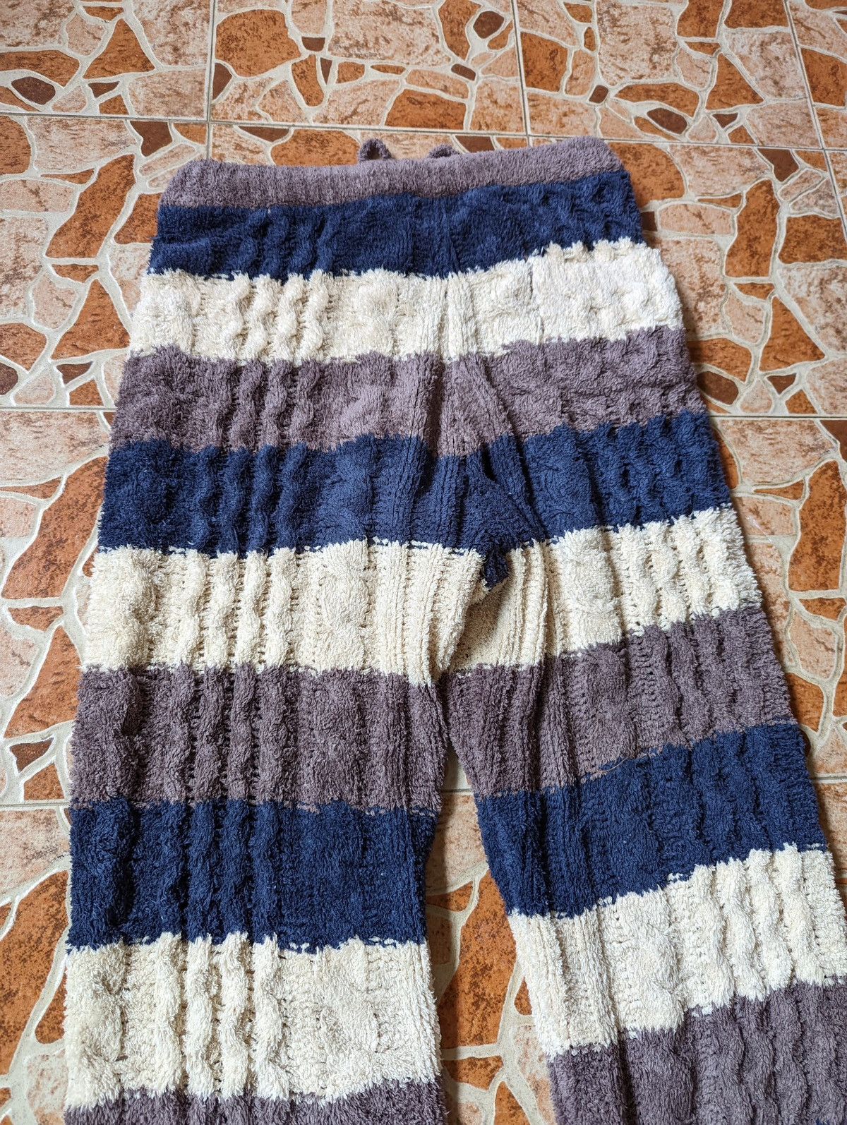 Japanese Brand Gelato Pique Homme Fleece Mohair Pants Size US 35 - 6 Thumbnail