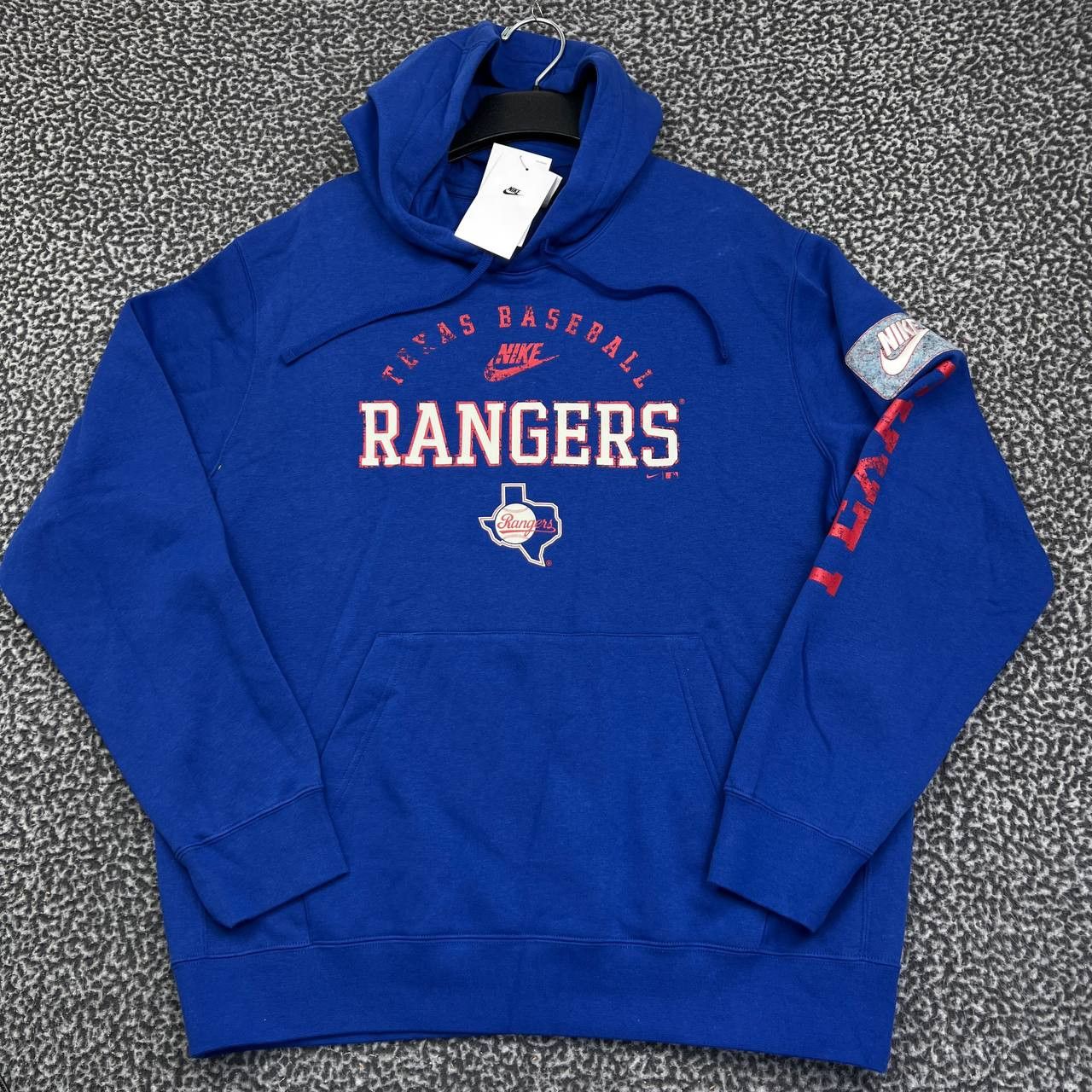 Nike Nike Hoodie Men Large Blue Texas Rangers MLB Pullover New L Size US L / EU 52-54 / 3 - 1 Thumbnail
