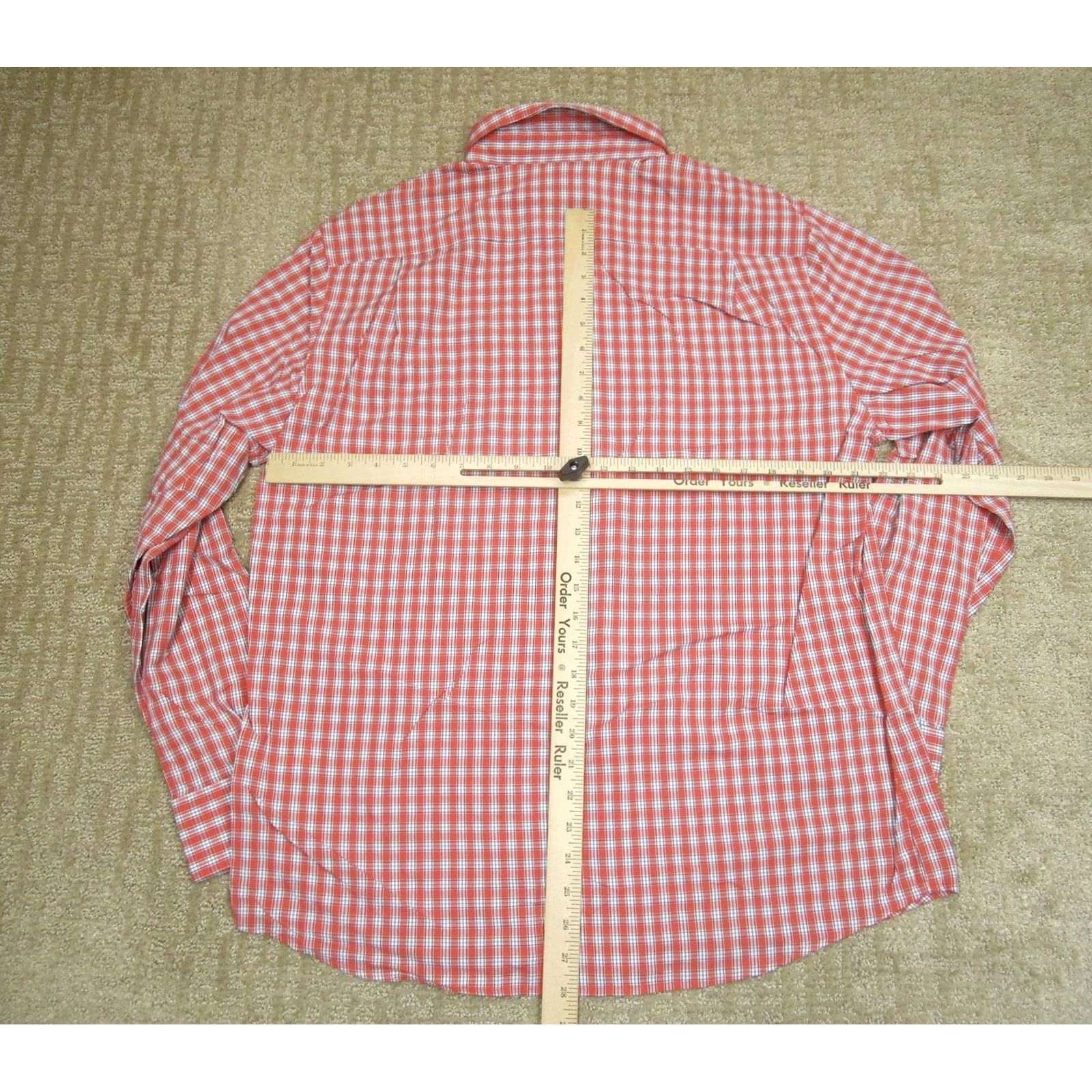 Southern Tide Southern Tide Shirt Men L Red Plaid Button-Down Nylon Moisture Wicking Casual Travel Built-In nylon/Spandex Size US L / EU 52-54 / 3 - 4 Thumbnail