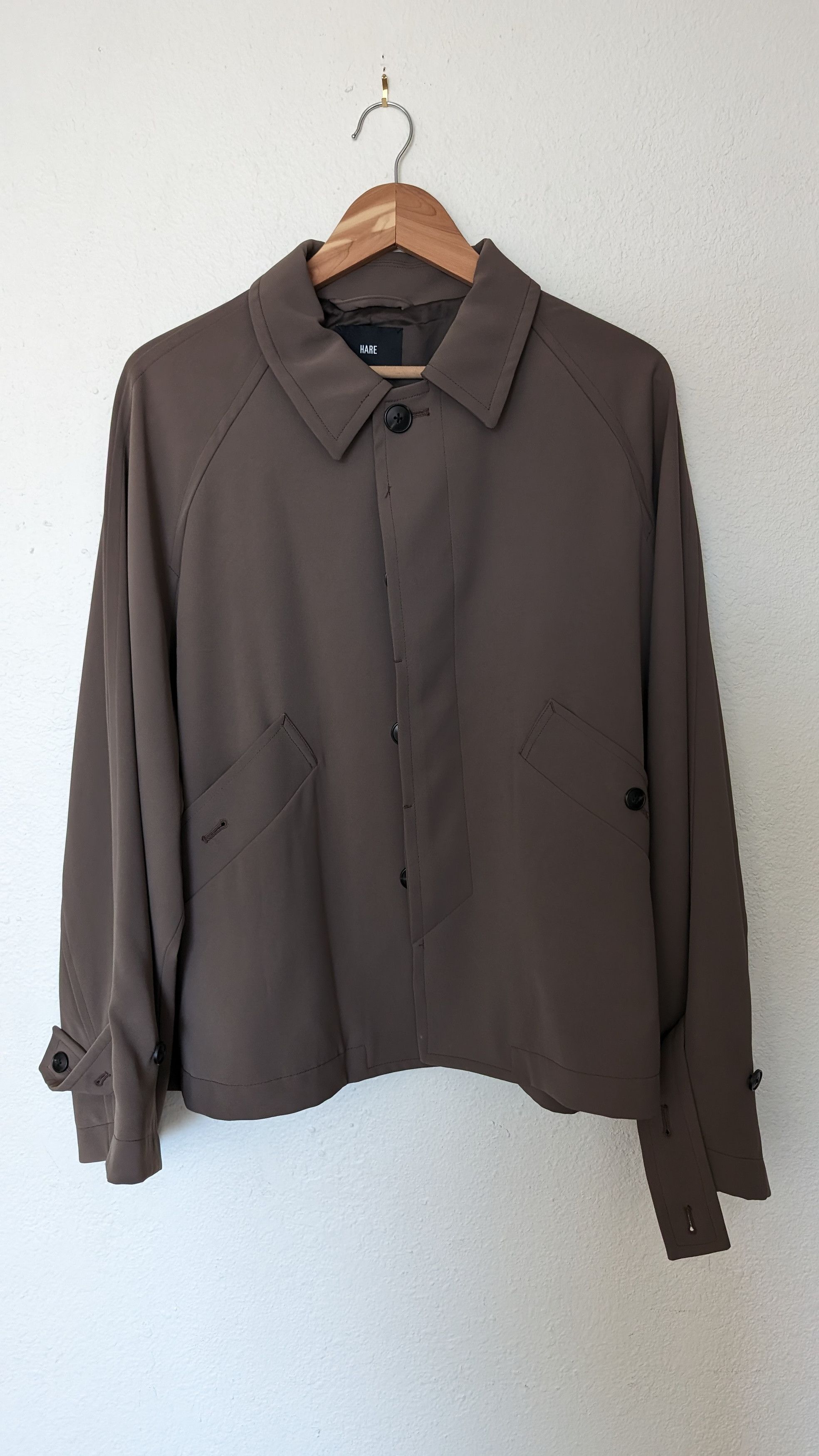 image of Hare Brown Blouson, Men's (Size Small)